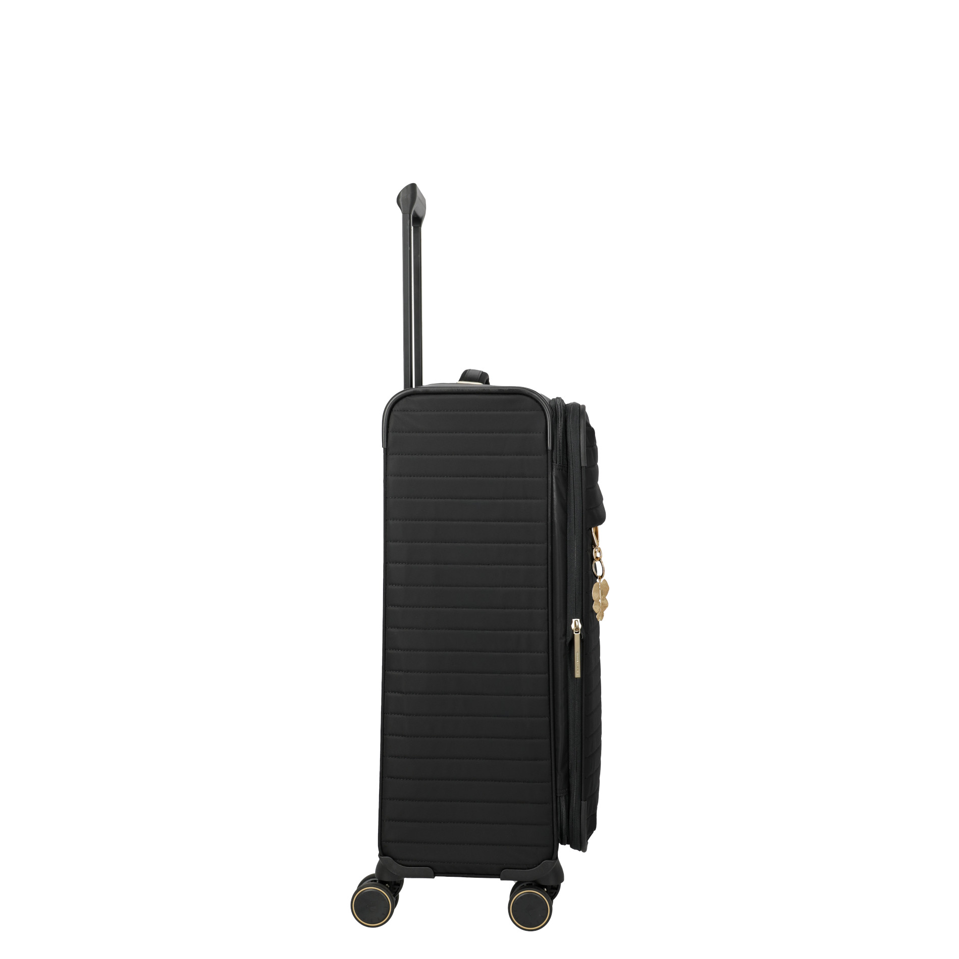BARBARA STEPP Trolley M (68 cm) erweiterbar - schwarz