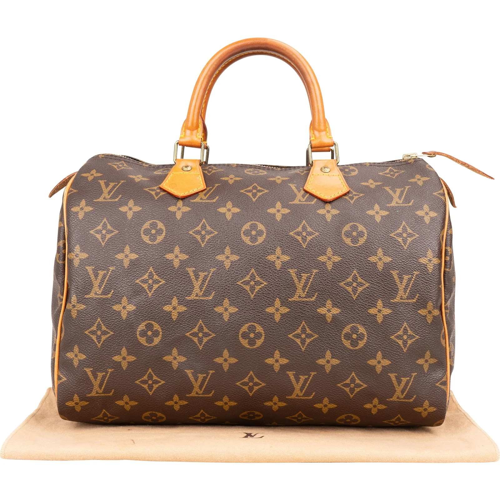 Louis Vuitton Monogram Canvas Speedy 30 Boston Bag