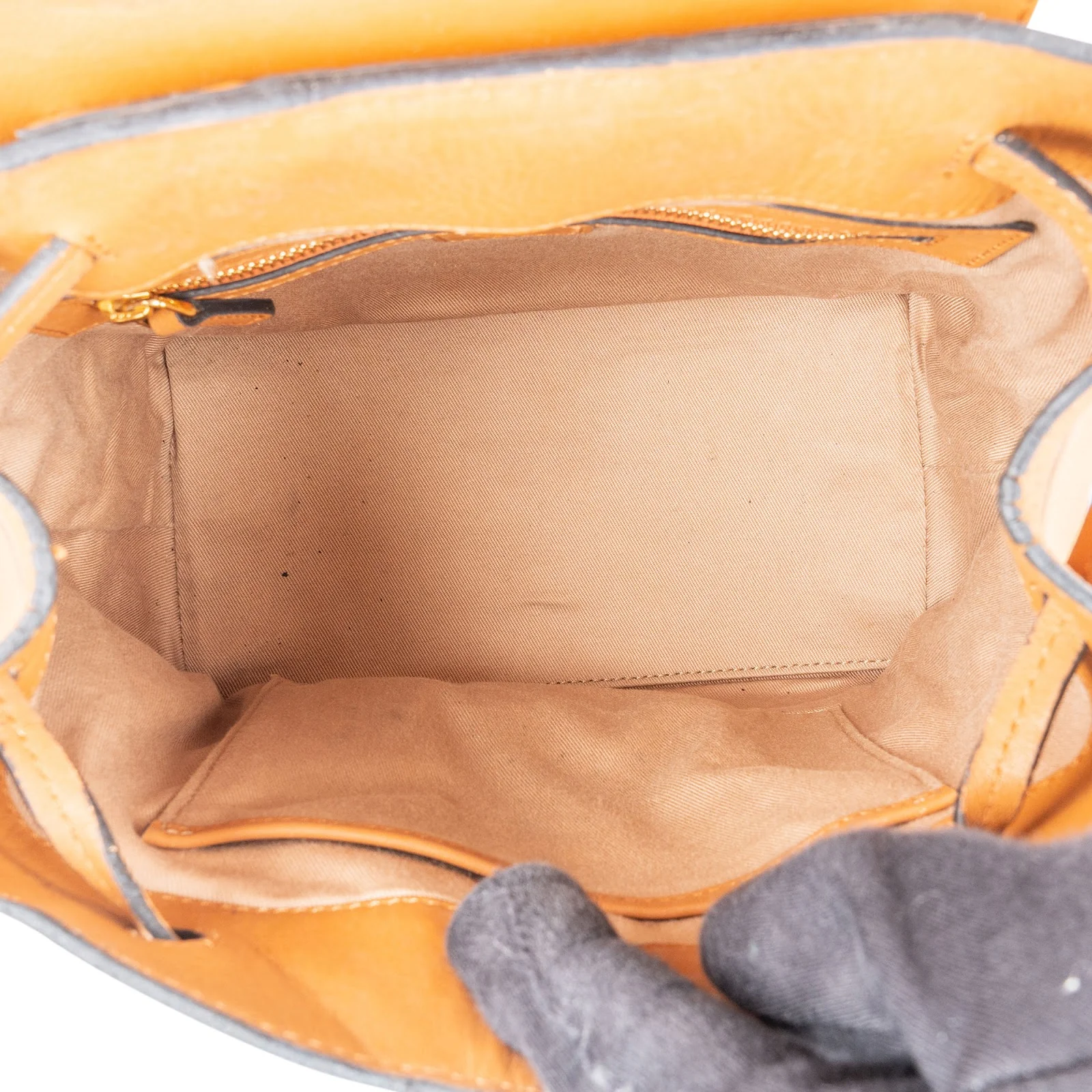 MCM Monogram Visetos Leather Small Patricia Backpack