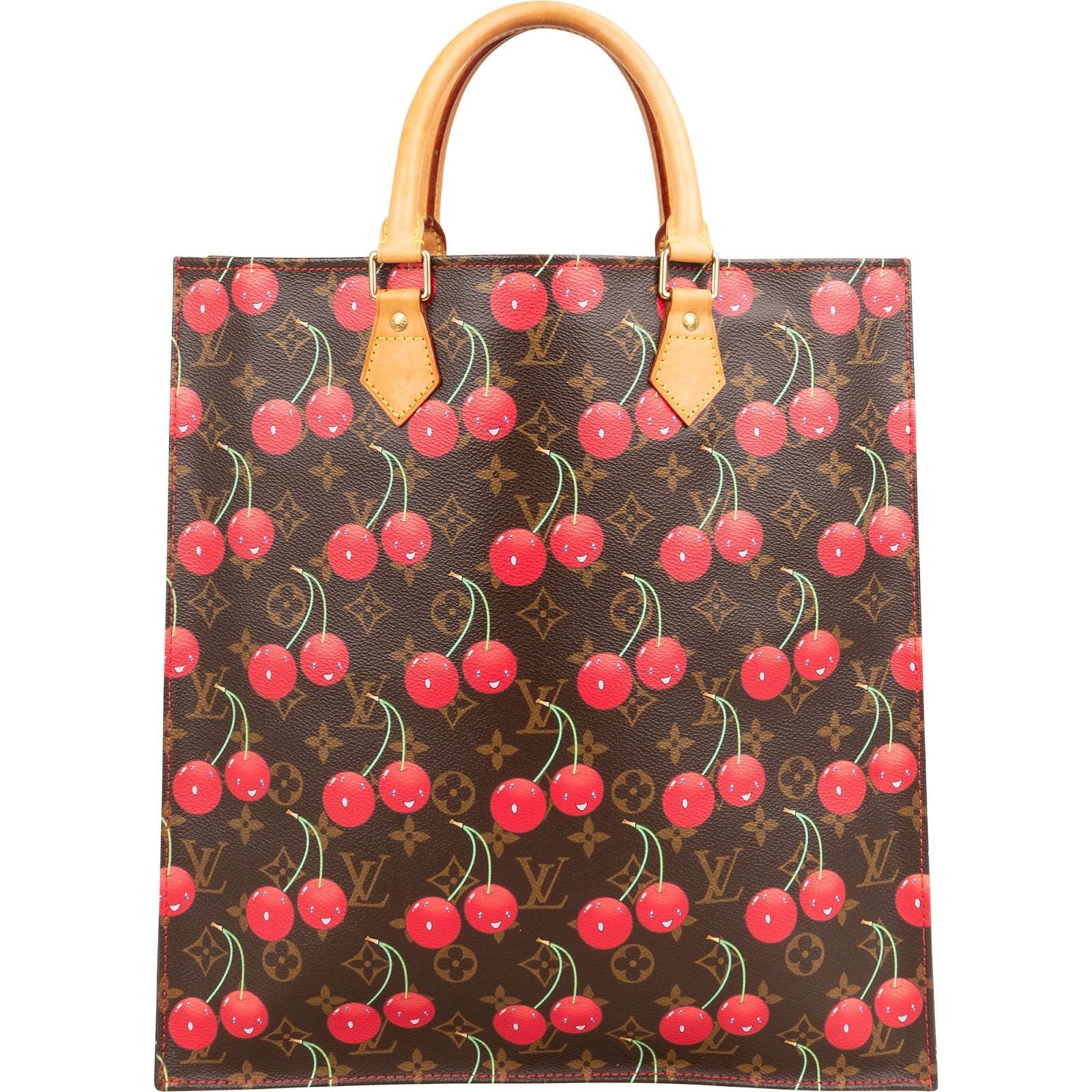 Louis Vuitton Limited Monogram Murakami Cerises Cherry Sac Plat