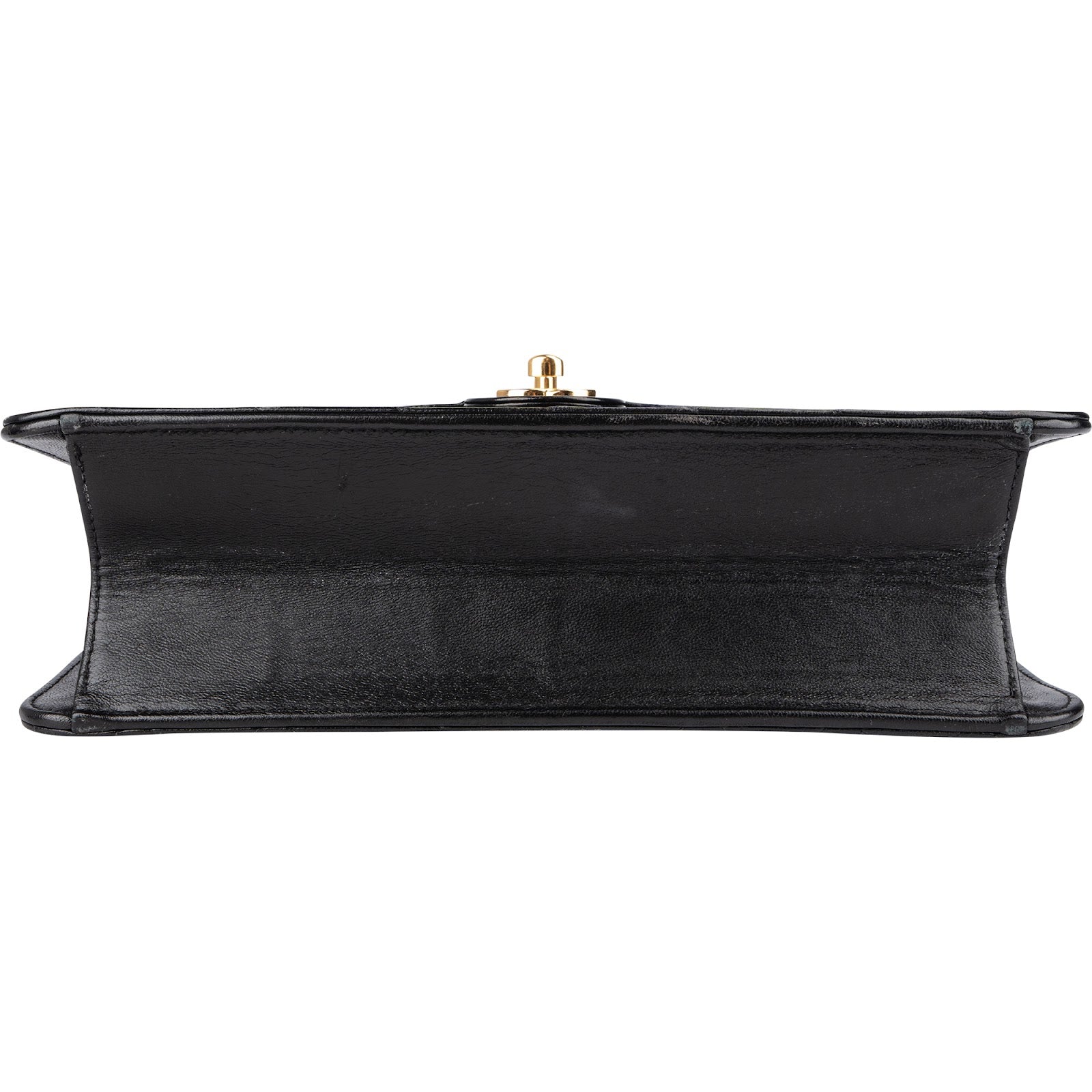 Chanel - 24K Gold Single Flap Shoulder Bag