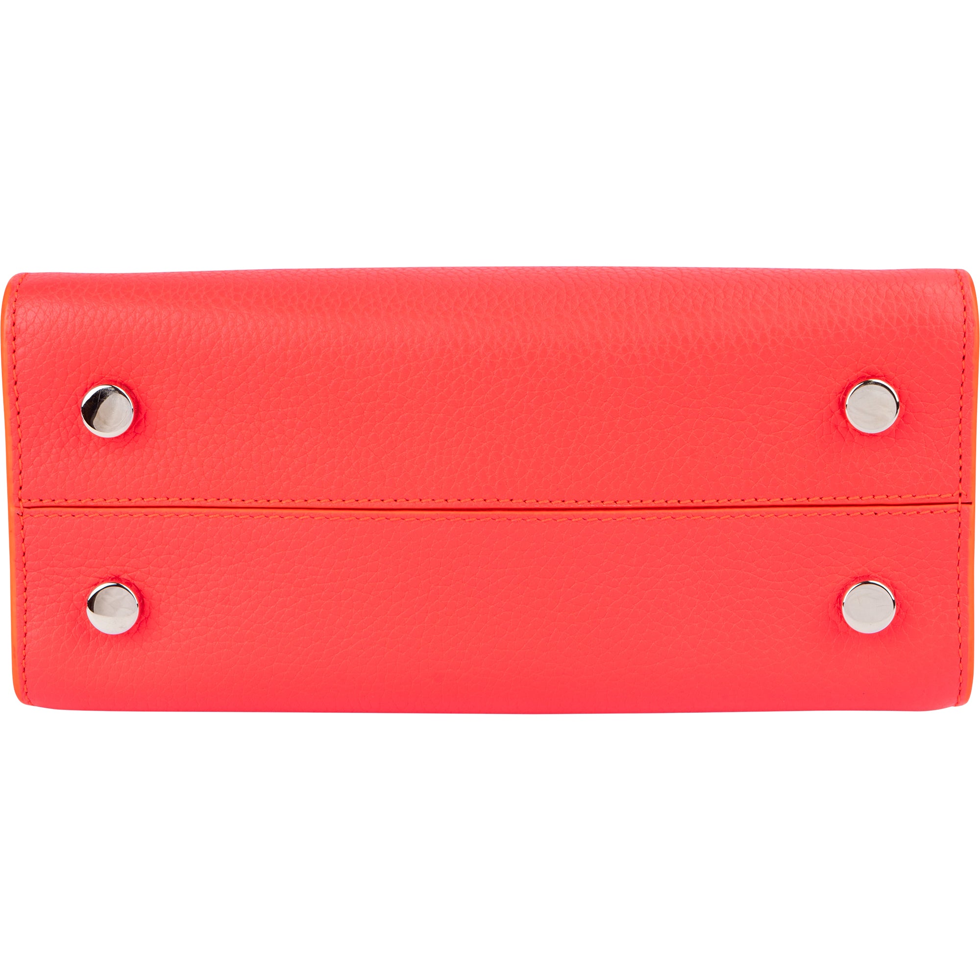 Christian Dior Neon Pink Grained Calfskin Mini Diorever Crossbody Bag