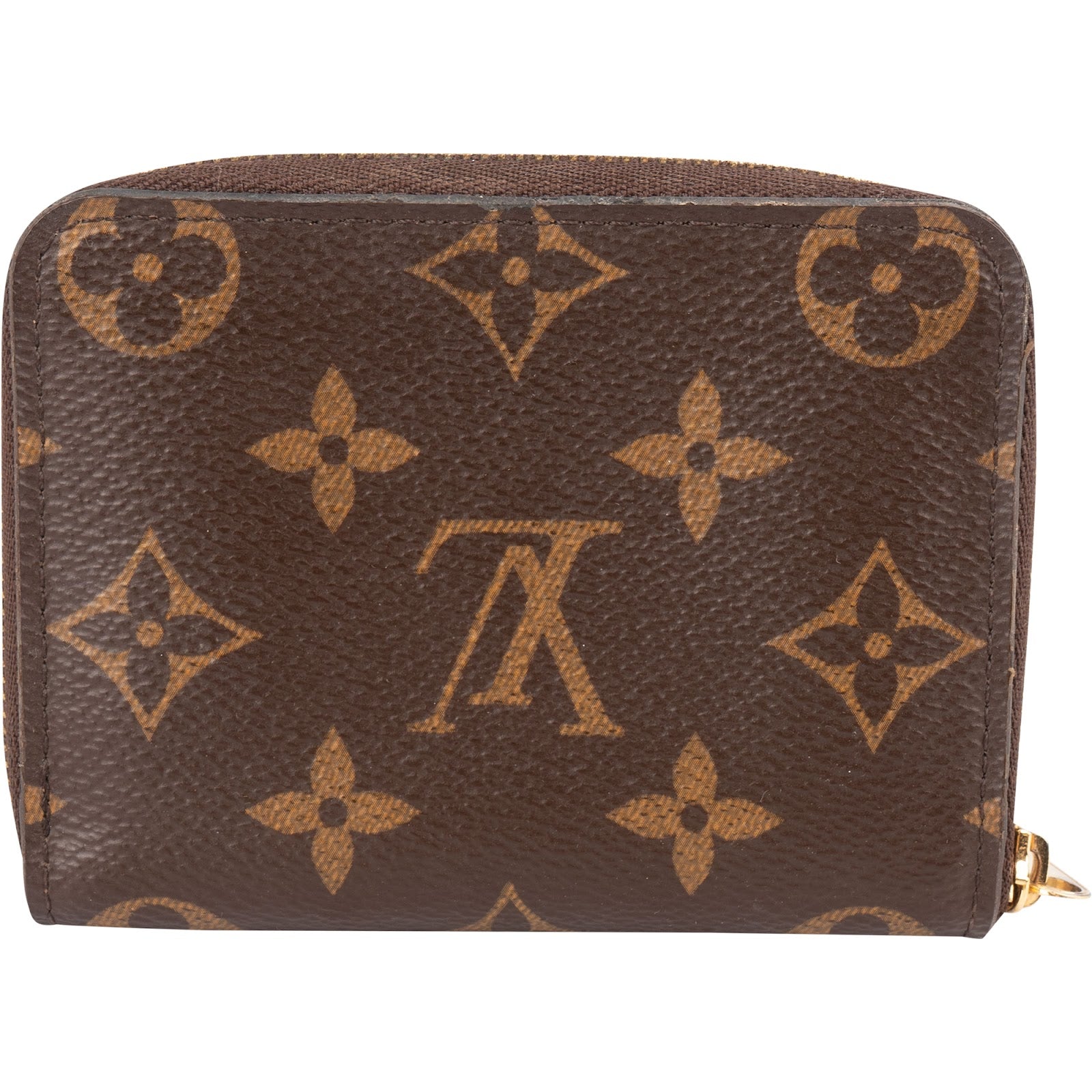 Louis Vuitton Monogram Canvas Zippy Coin Purse Wallet