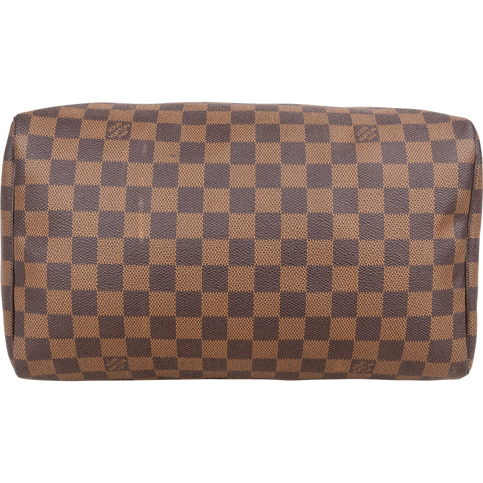Louis Vuitton Monogram Damier Ebene Speedy 30 Boston Bag