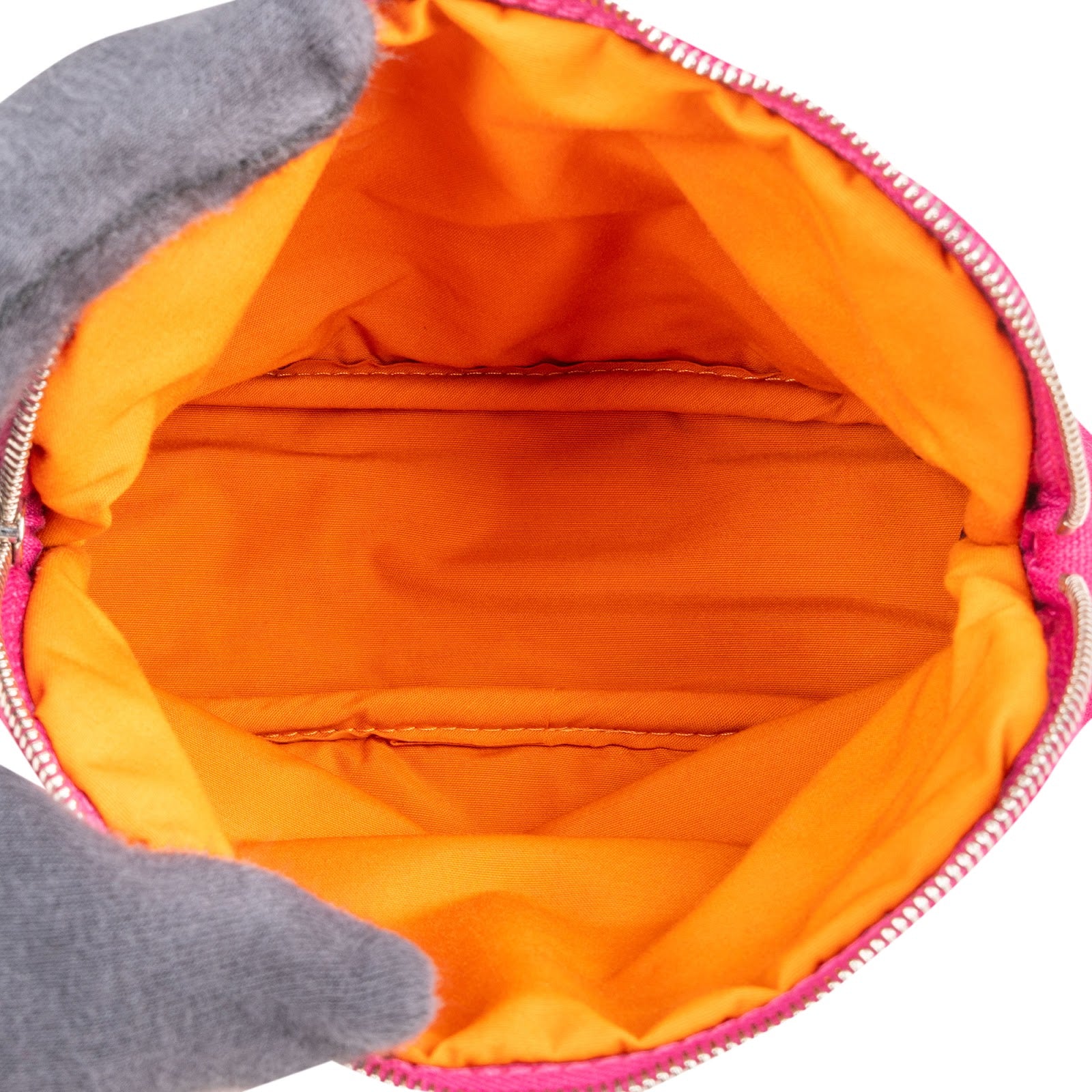 Hermès Pink Cotton Mini Bolide Pouch