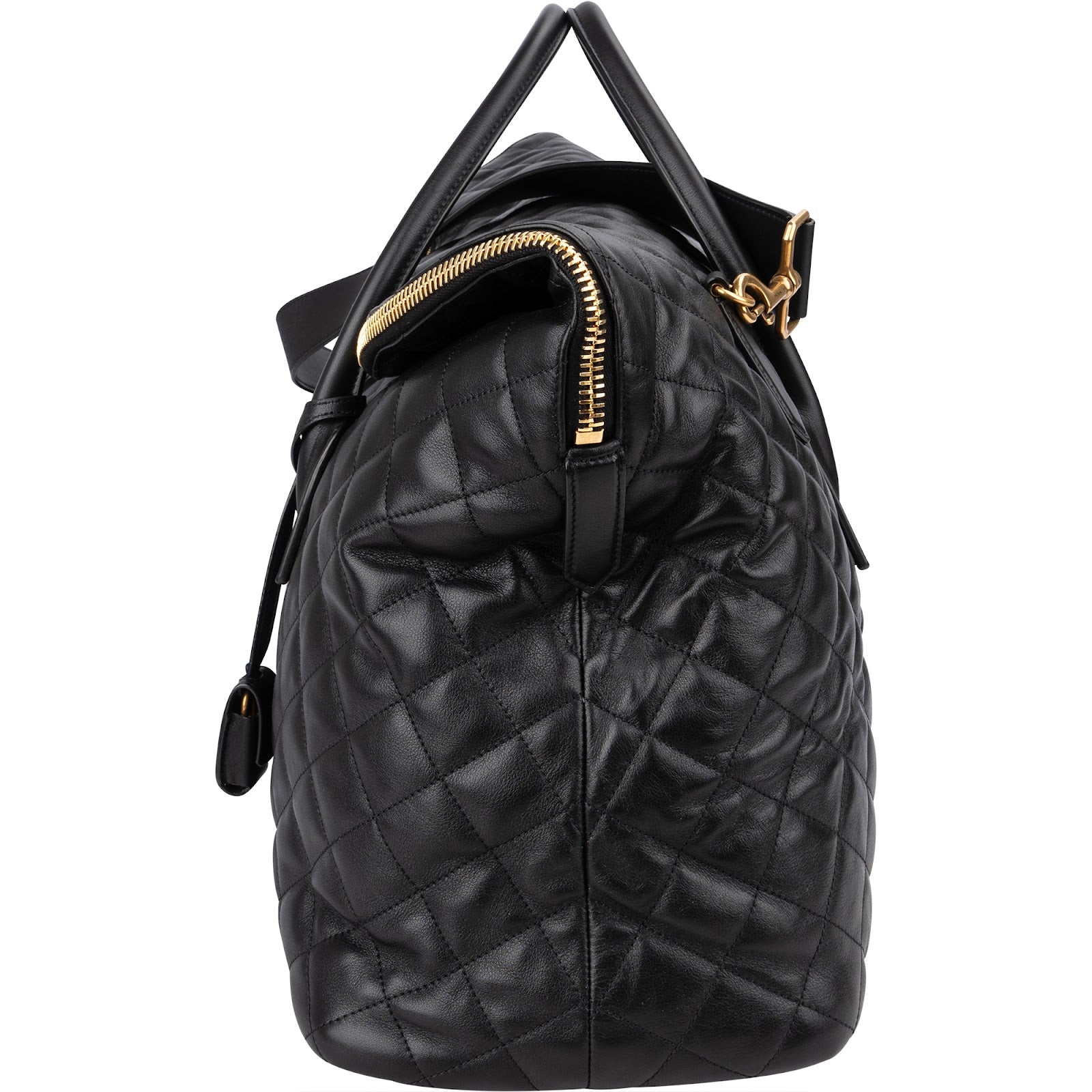 Saint Laurent Quilted Lambskin ES Giant Reisetasche