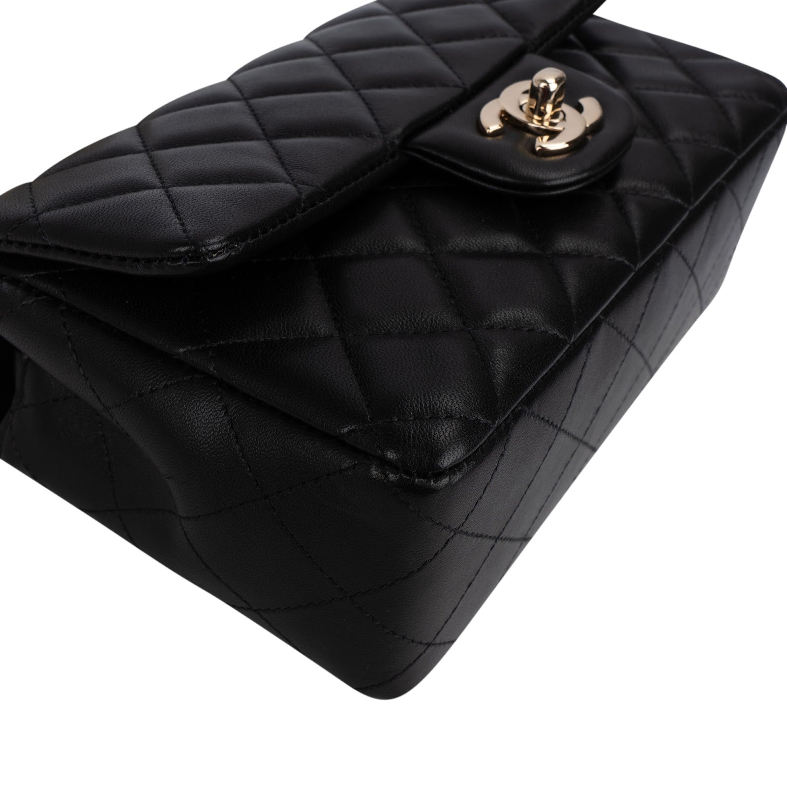 Chanel Quilted Lambskin Coco Lucky Charms Single Flap Crossbody Bag