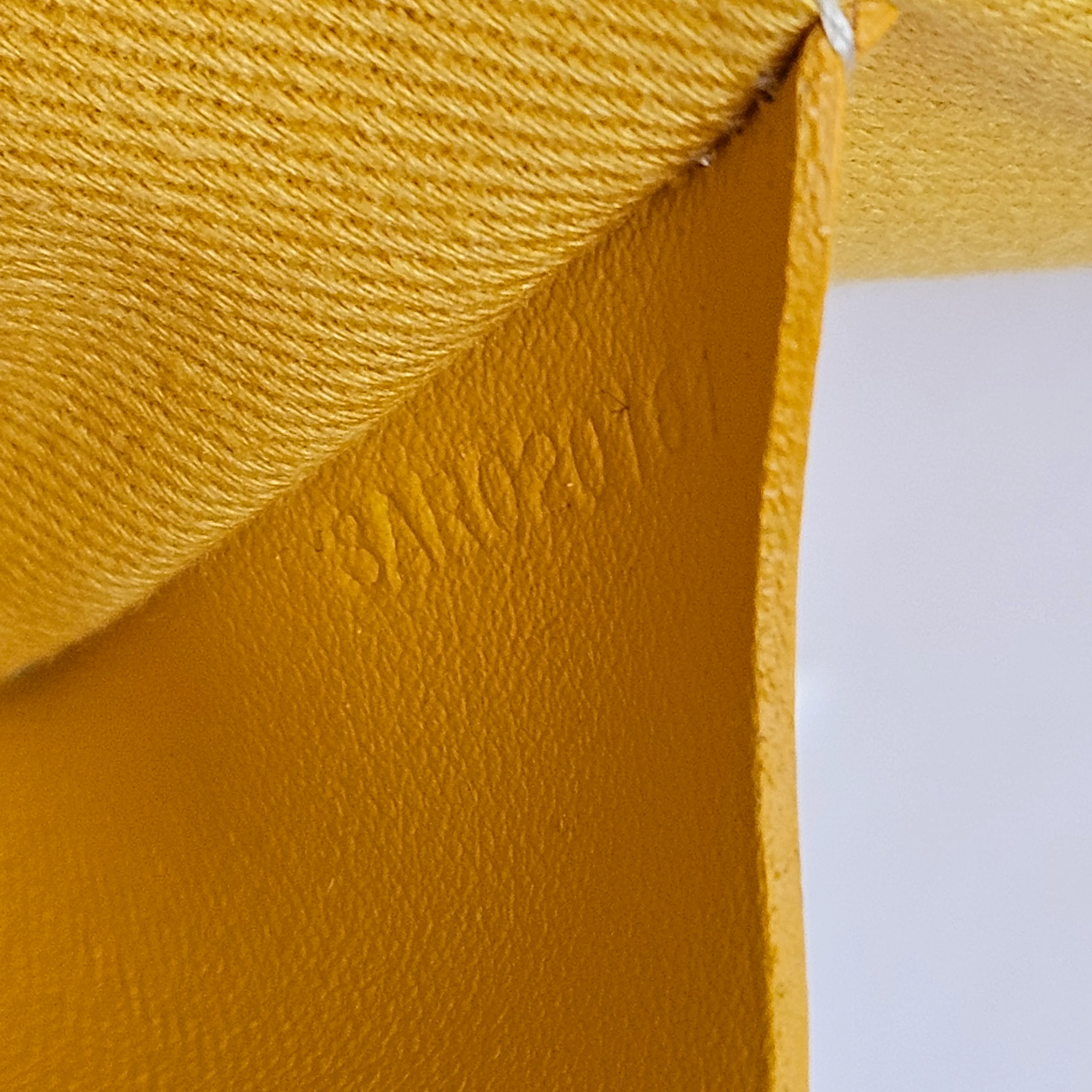 Goyard Yellow Goyardine Senat PM Dokumentenmappe