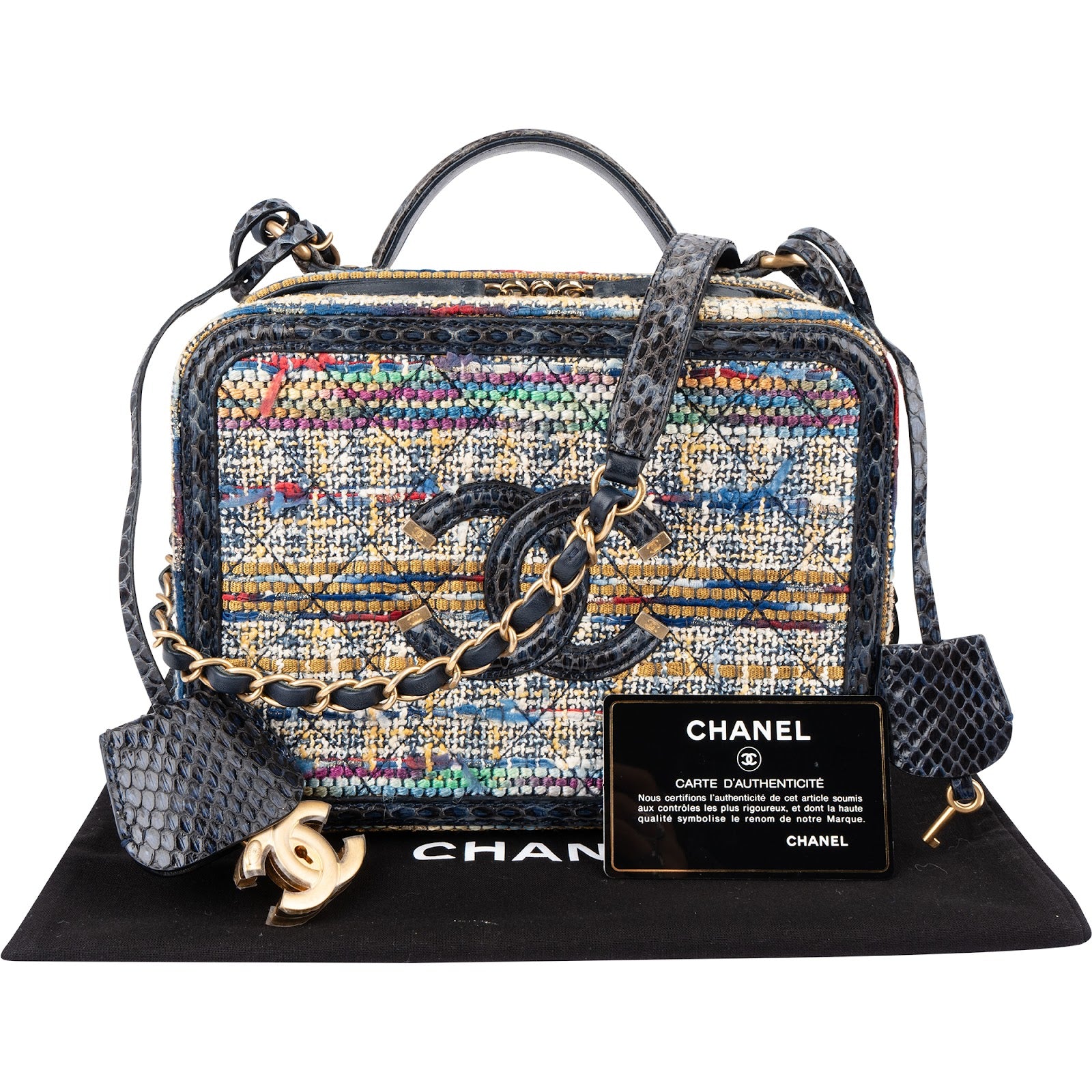 Chanel – Filigree Vanity Case Handtasche