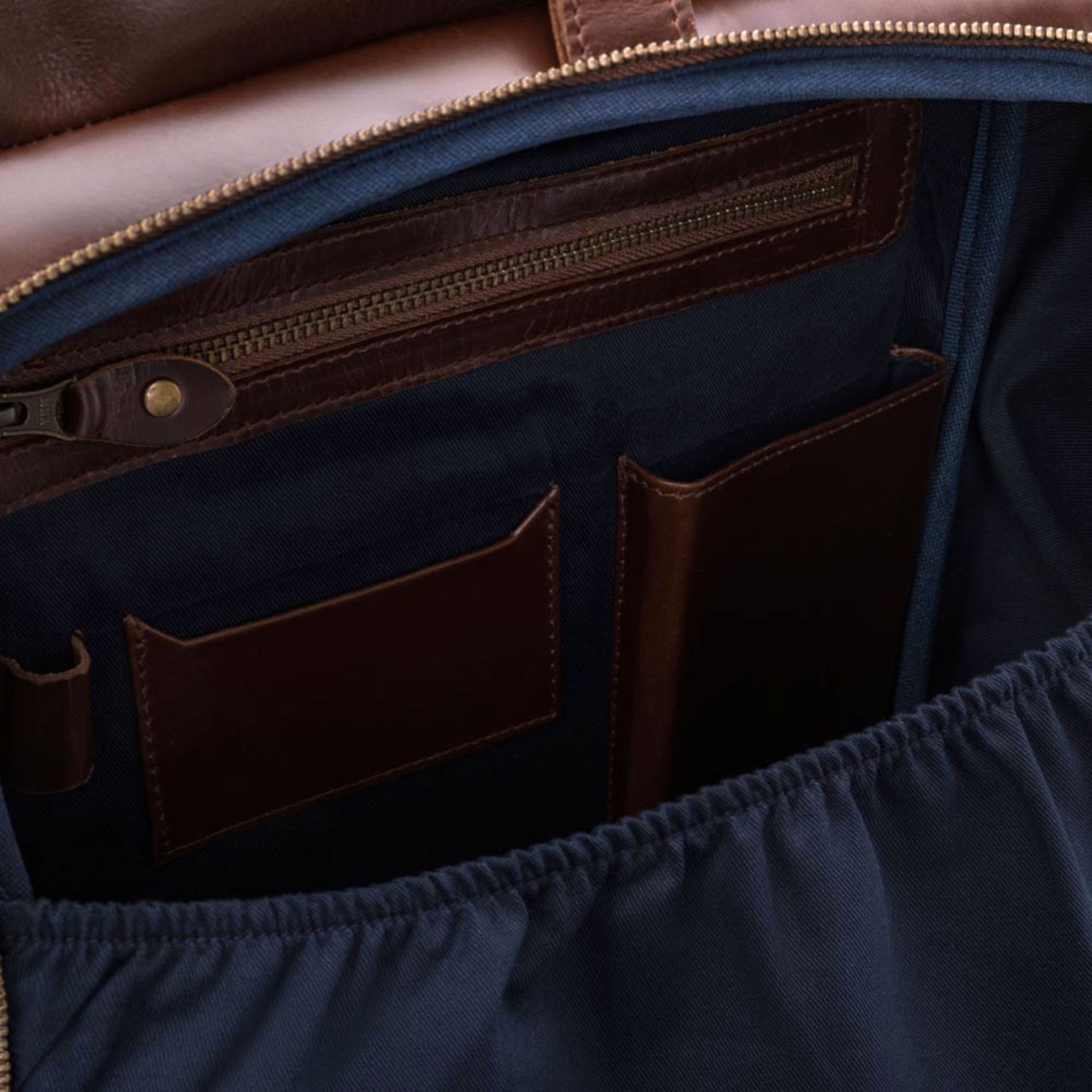 Rolltop Norman – brązowo-niebieski