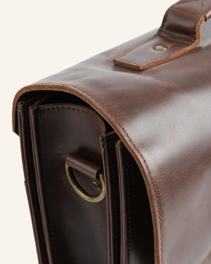 Aktentasche Notes - BROWN/Blue