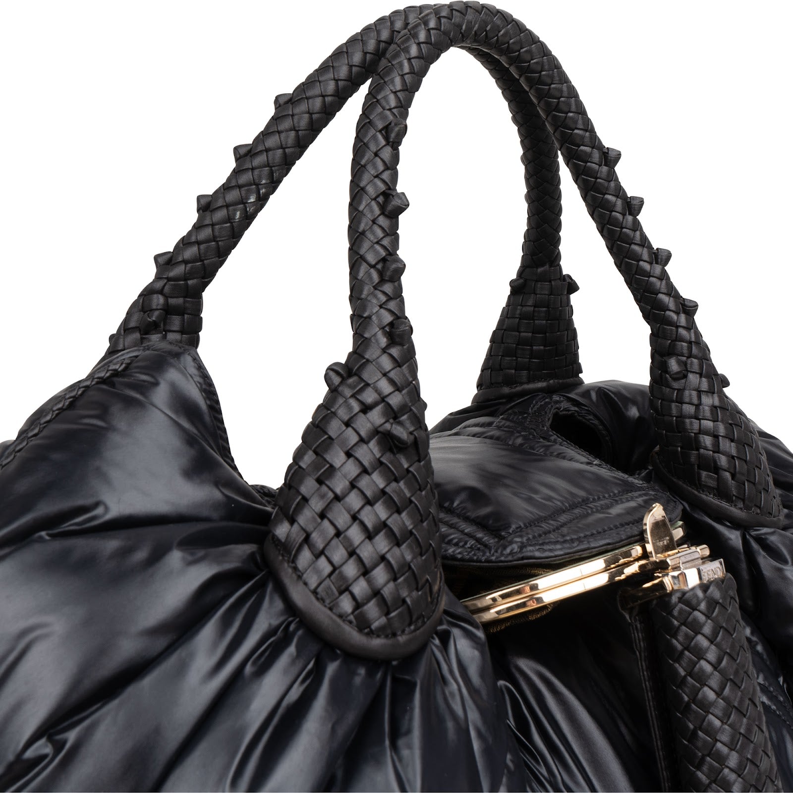 Fendi x Moncler Nylon Spy Hobo Handbag