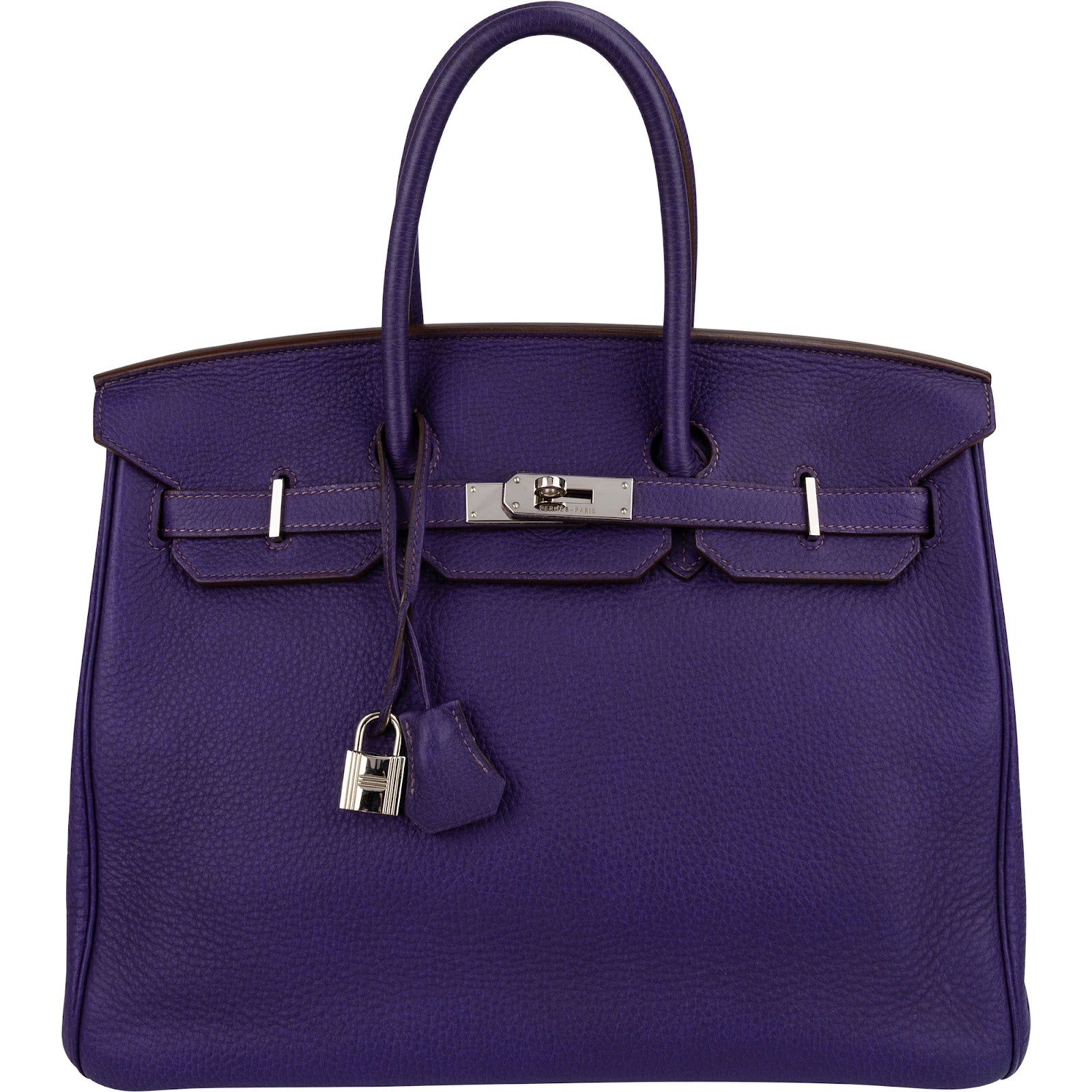 Hermès - Birkin 35 Iris Purple Handtasche