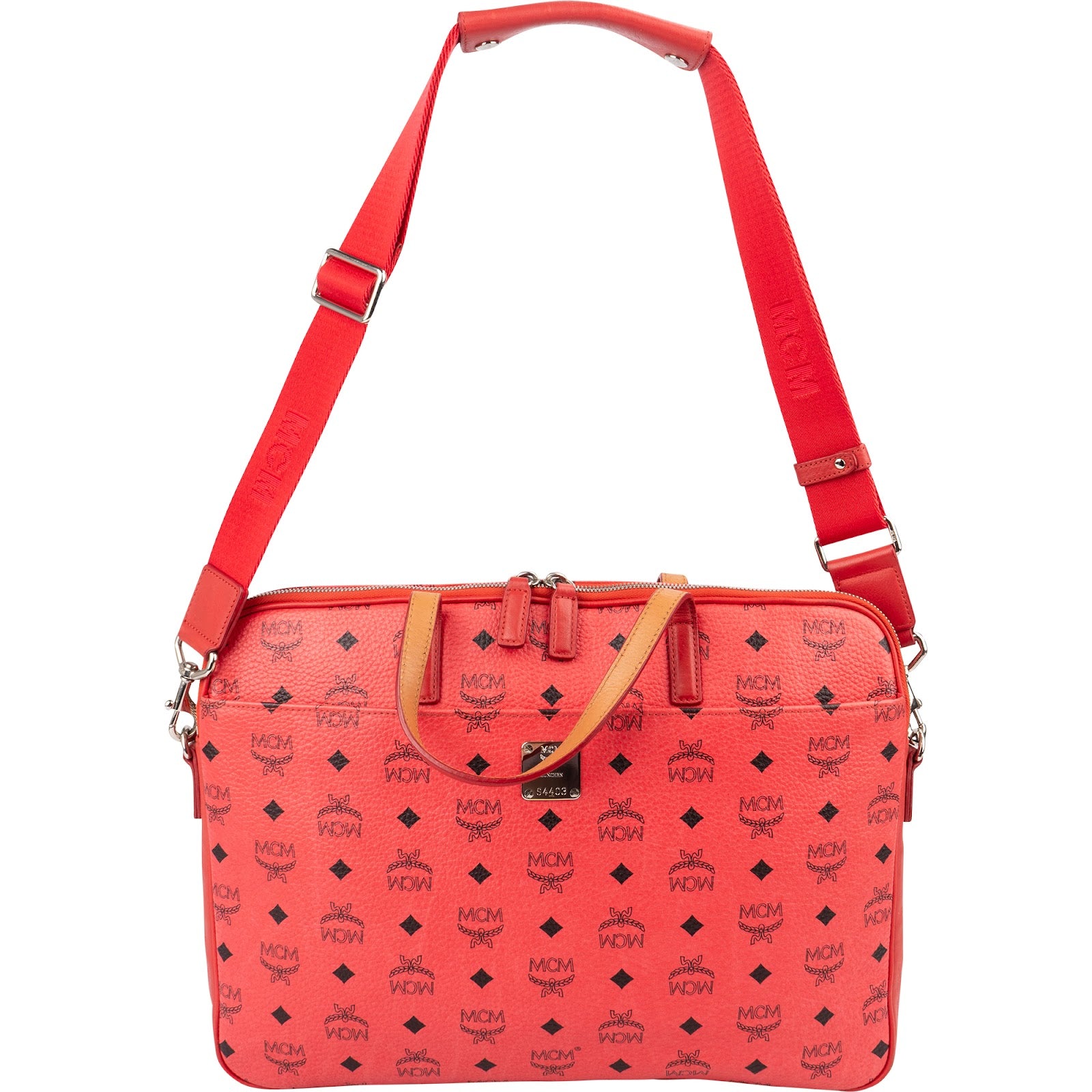 Sac de travail MCM Monogram Visetos