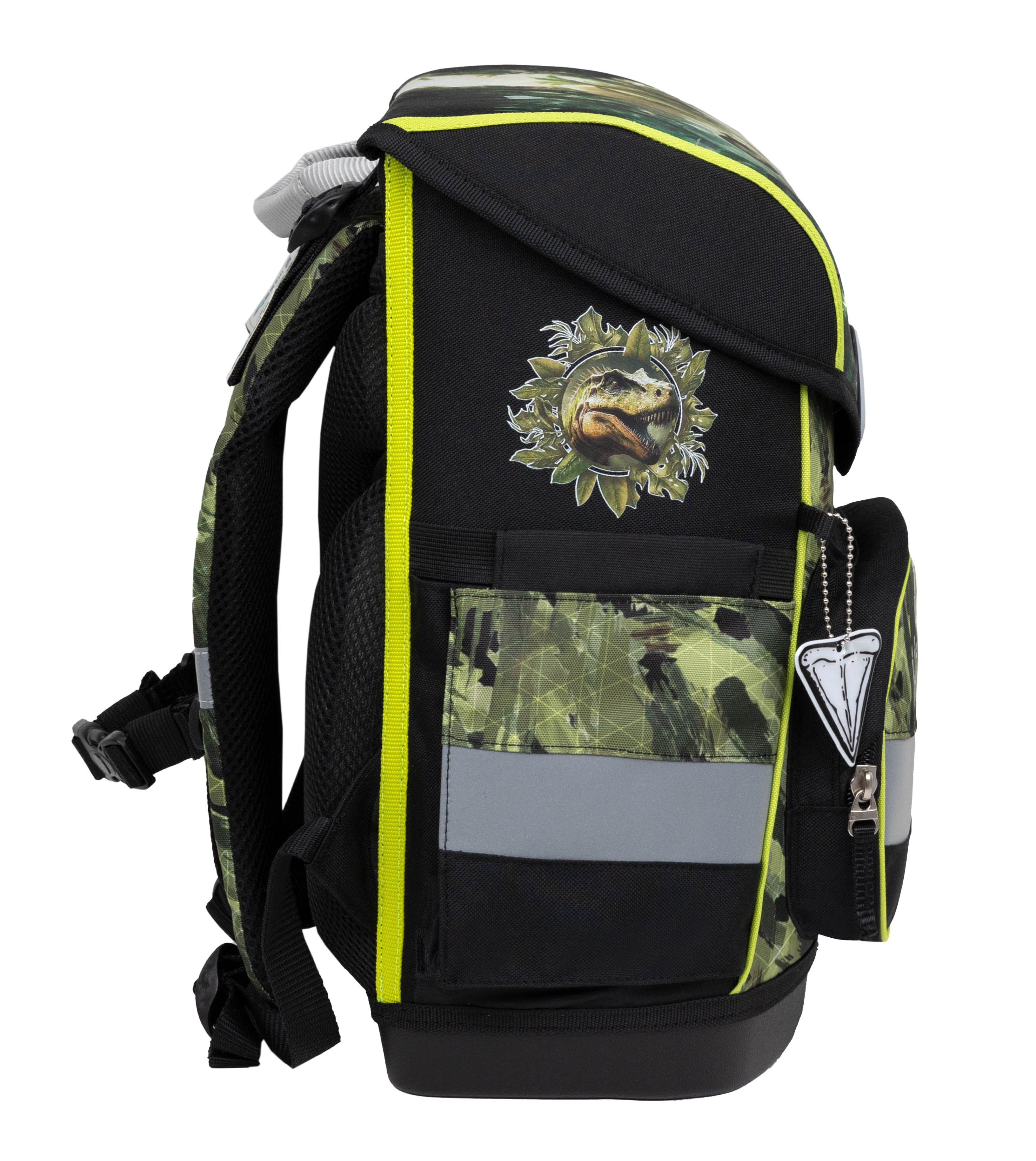 Compact Schulranzen Set 4-teilig mit Brustgurt - Lost World