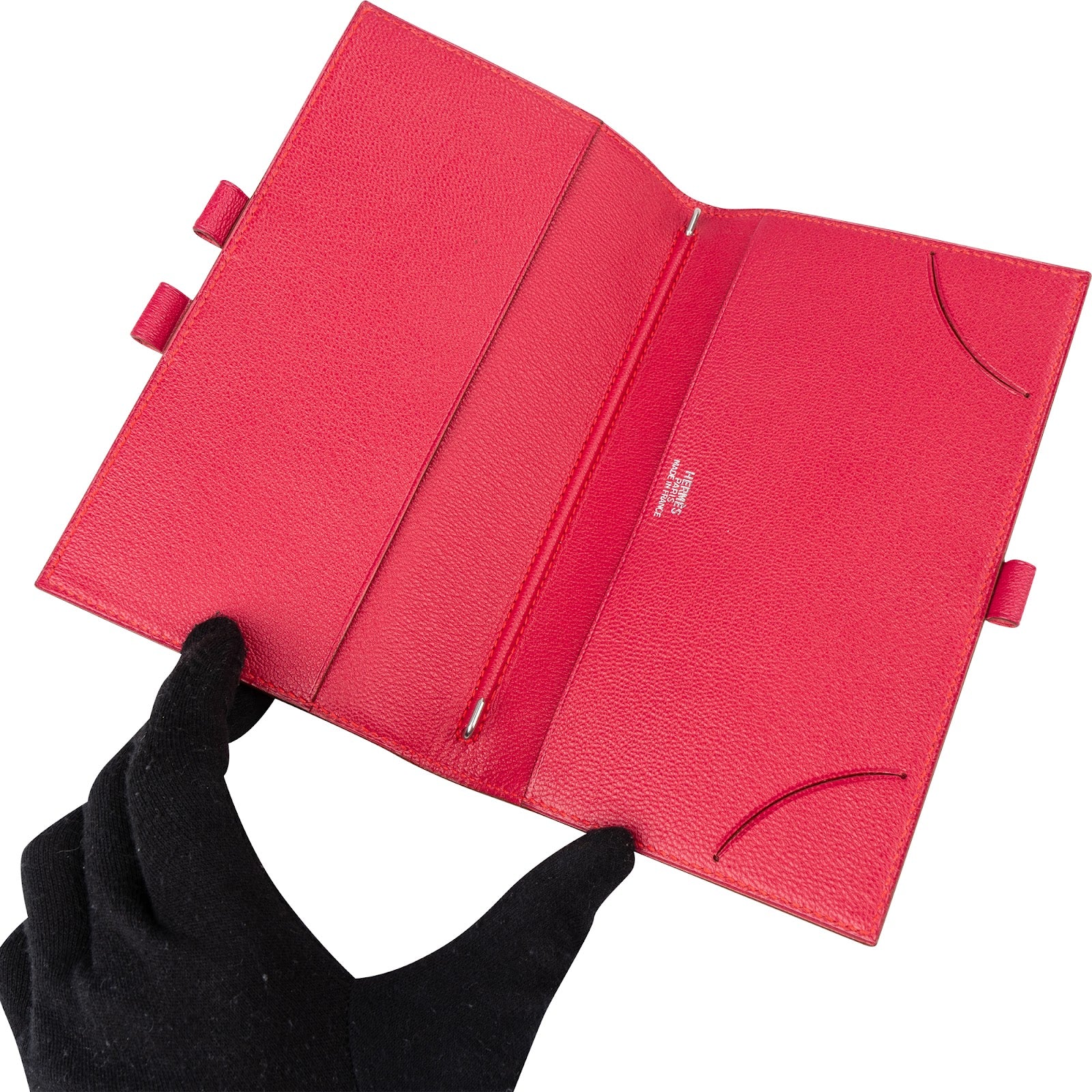 Hermès Pink Mysore Leather Agenda GM Cover