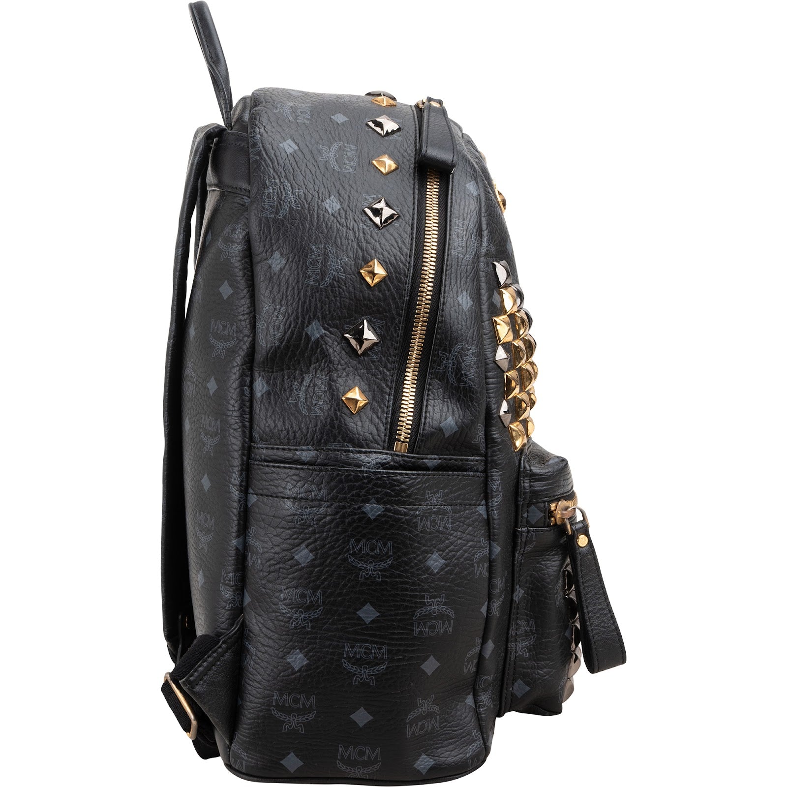 MCM - Visetos Stark Studded Backpack