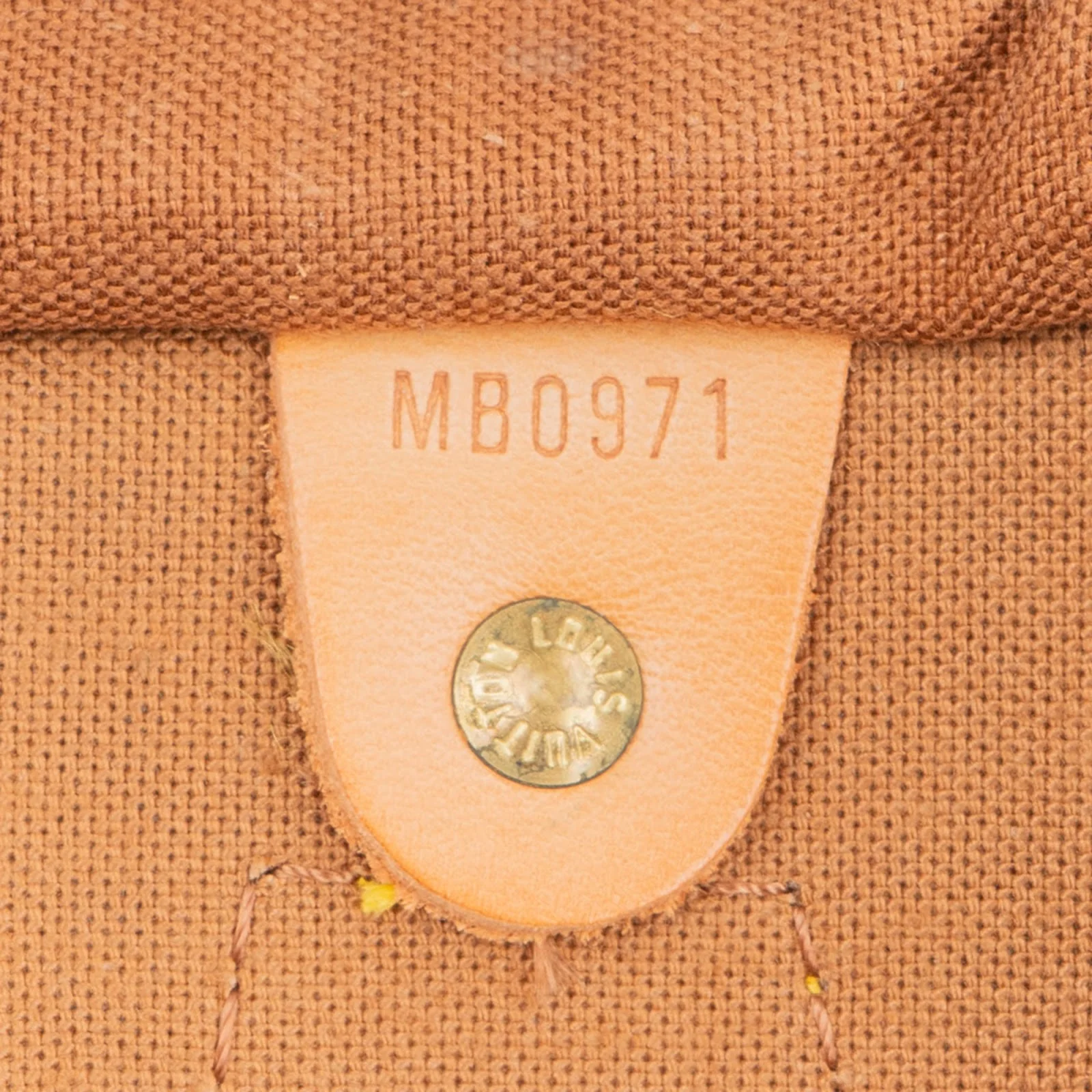 Louis Vuitton Monogram Canvas Speedy 35 Boston Bag