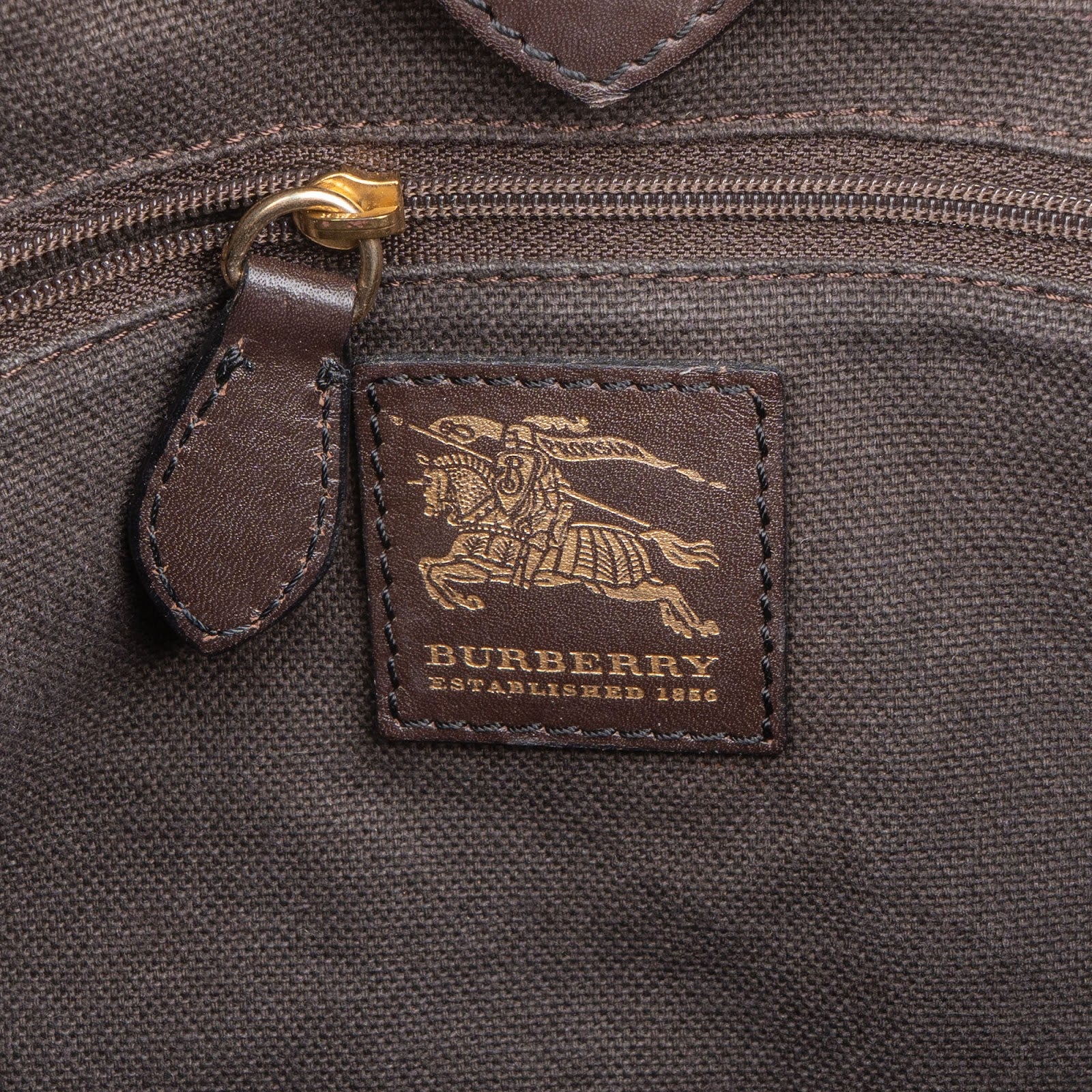 Burberry Nova-Check Monogram Haymarket Shoulder Bag