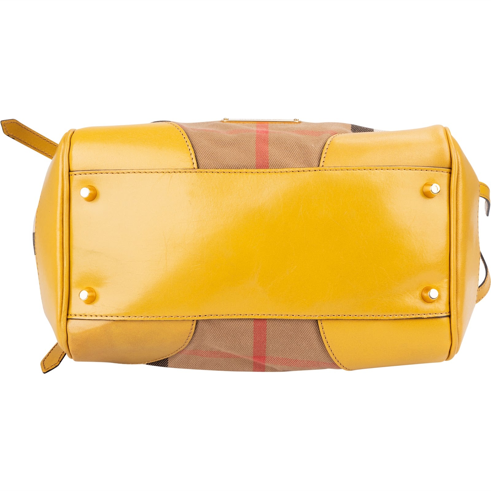 Burberry Nova Check Monogram Haymarket Hobo Shoulder Bag