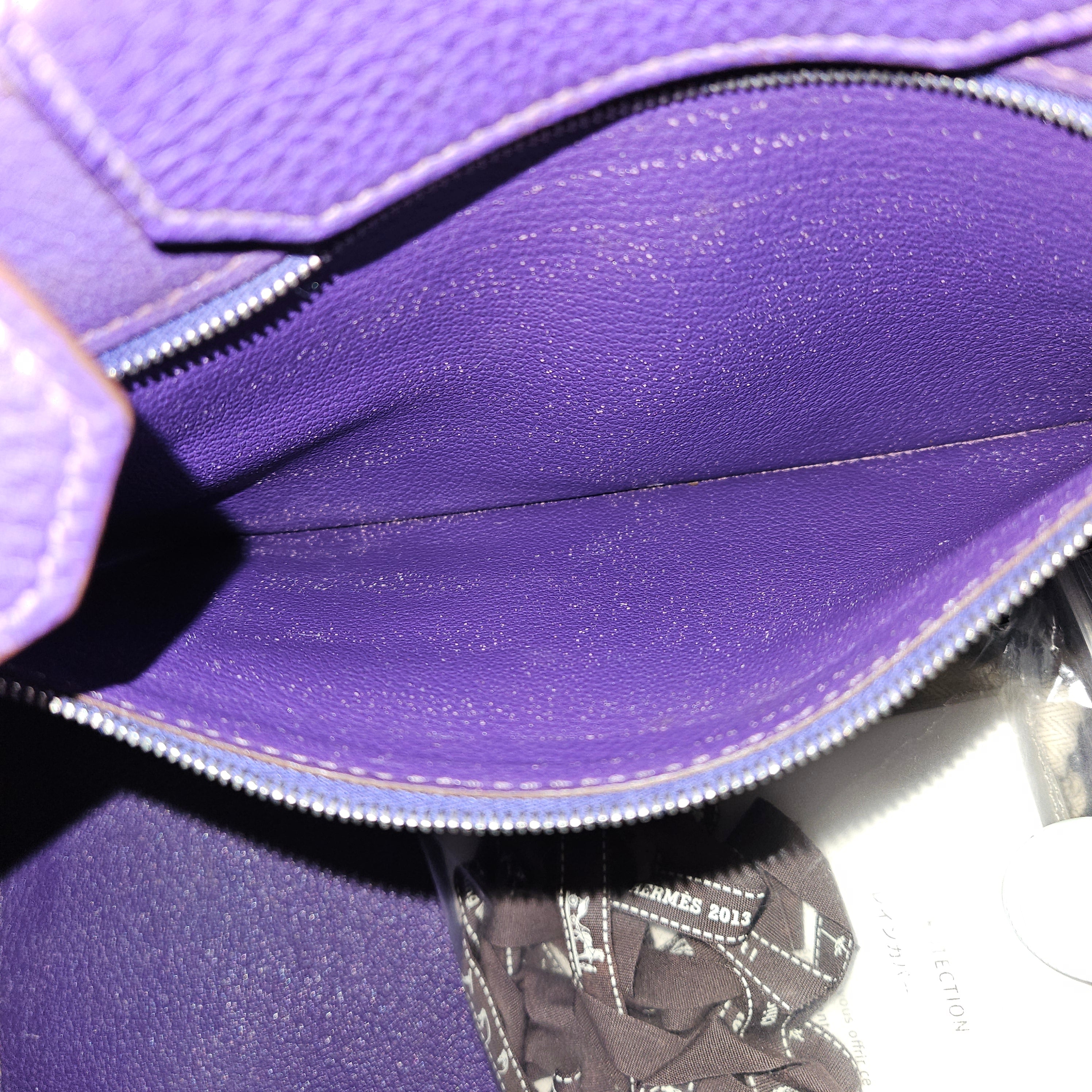 Hermès - Birkin 35 Iris Purple Handtasche