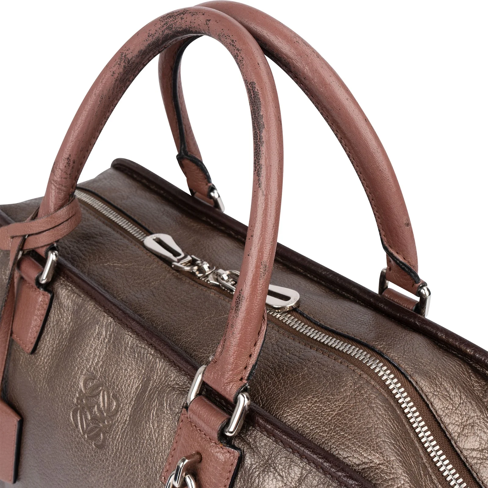 Loewe Tricolor Leather Amazona Handbag