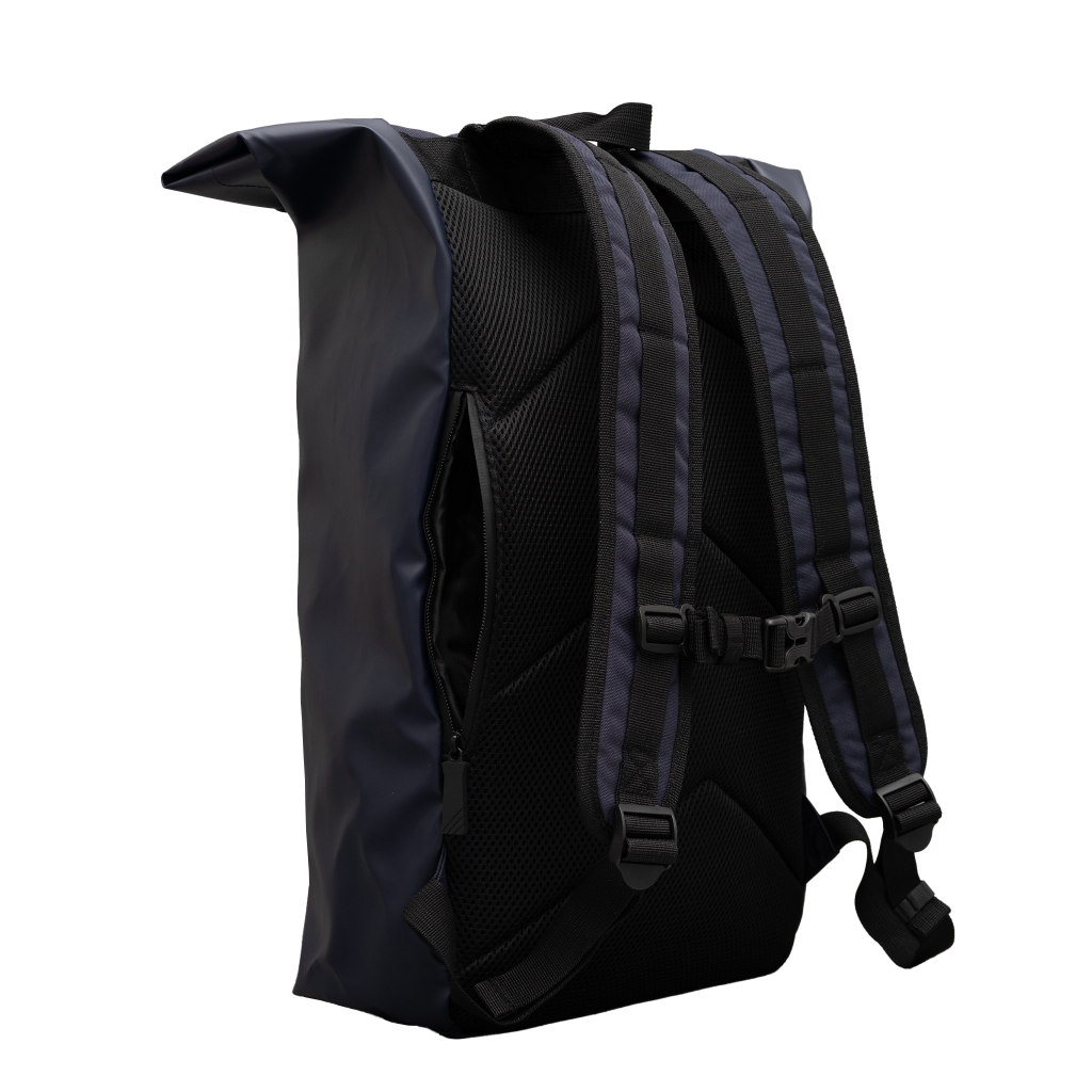 Summit L Rolltop für Alltag & City - erweitertes Volumen - Navy