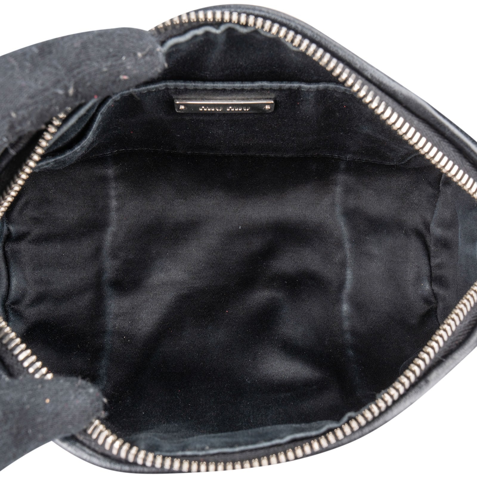 Miu Miu Soft Calf Leather Mini Boston Crossbody Bag