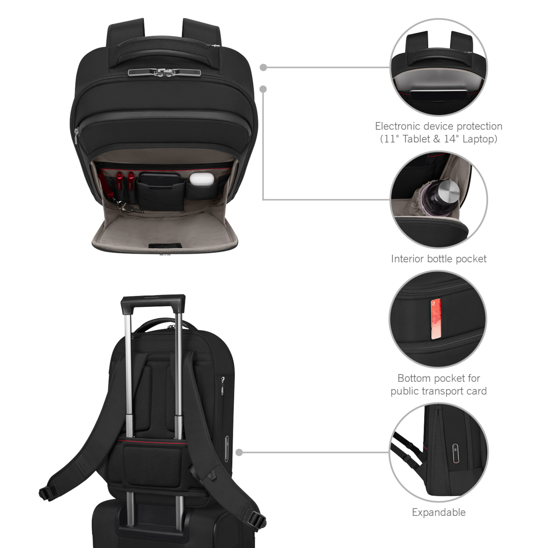 Werks Traveler 7.0 Compact Backpack - Black