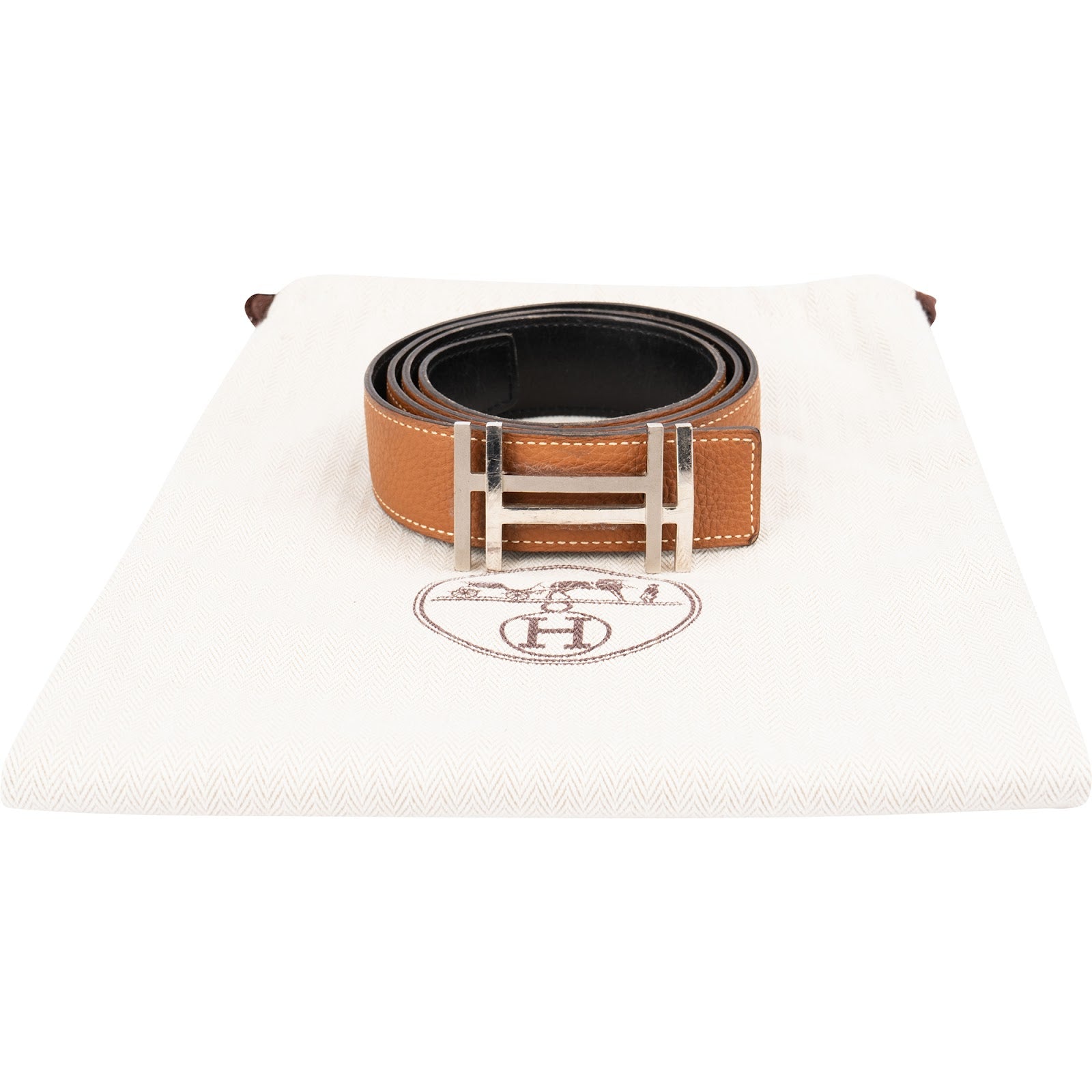Hermès – Reversible H Belt (maat 90) riem