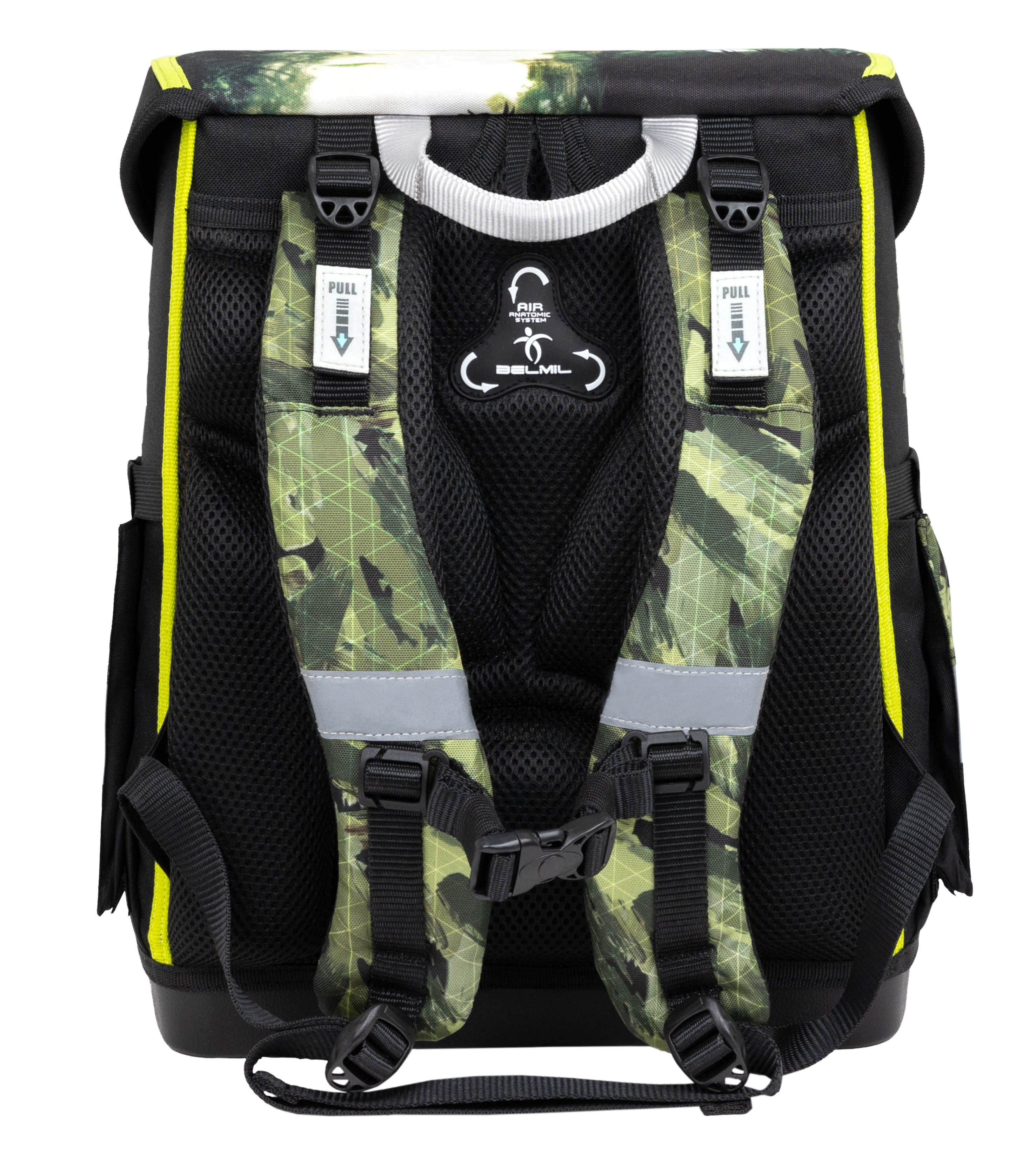 Compact Schulranzen Set 4-teilig mit Brustgurt - Lost World