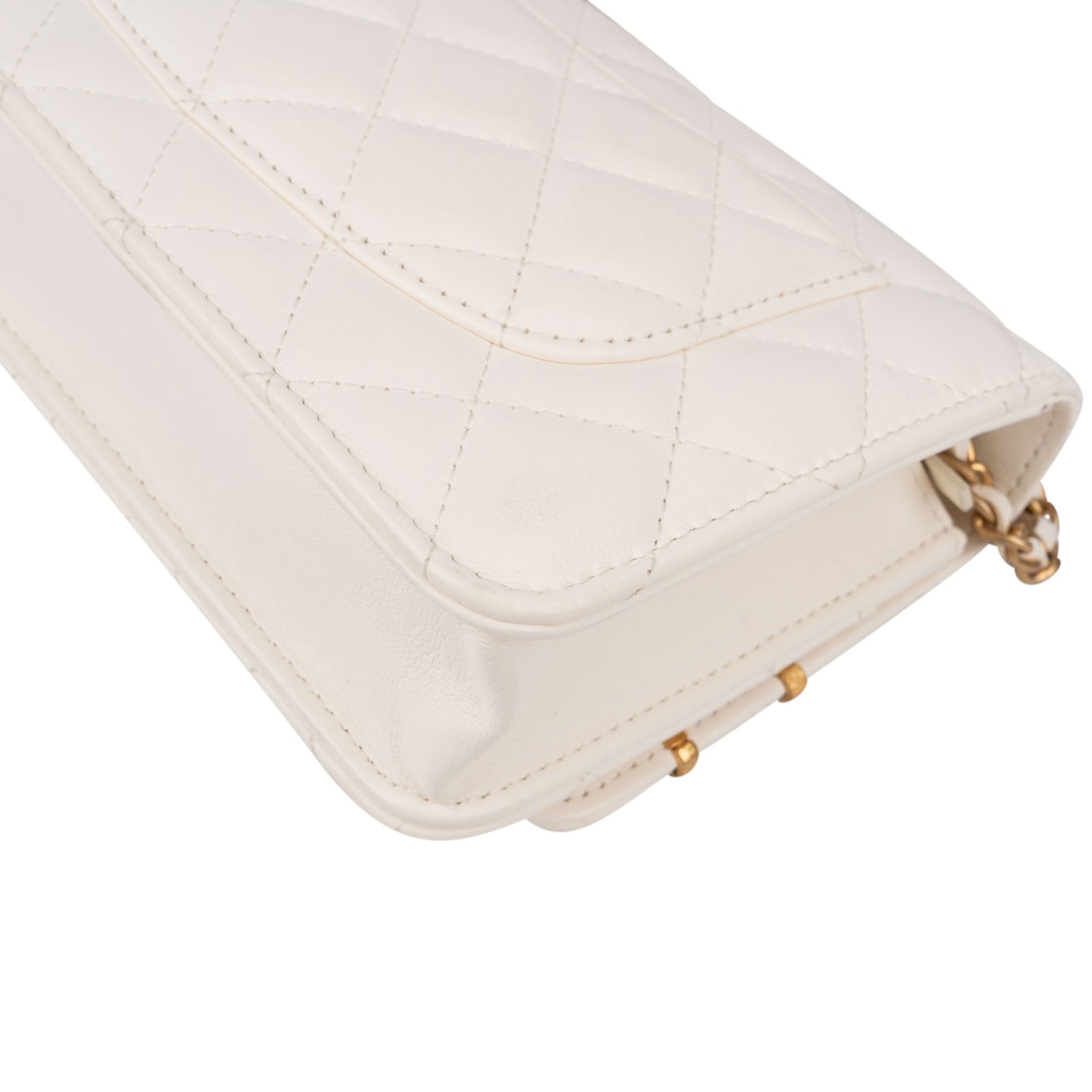 Chanel - Paris-Cosmopolite Charms Two-Tone Wallet On Chain Crossbody Bag
