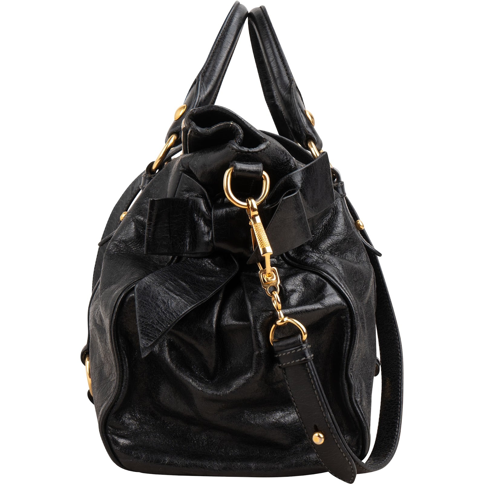 Miu Miu - Vitello Lux Satchel Shoulderbag