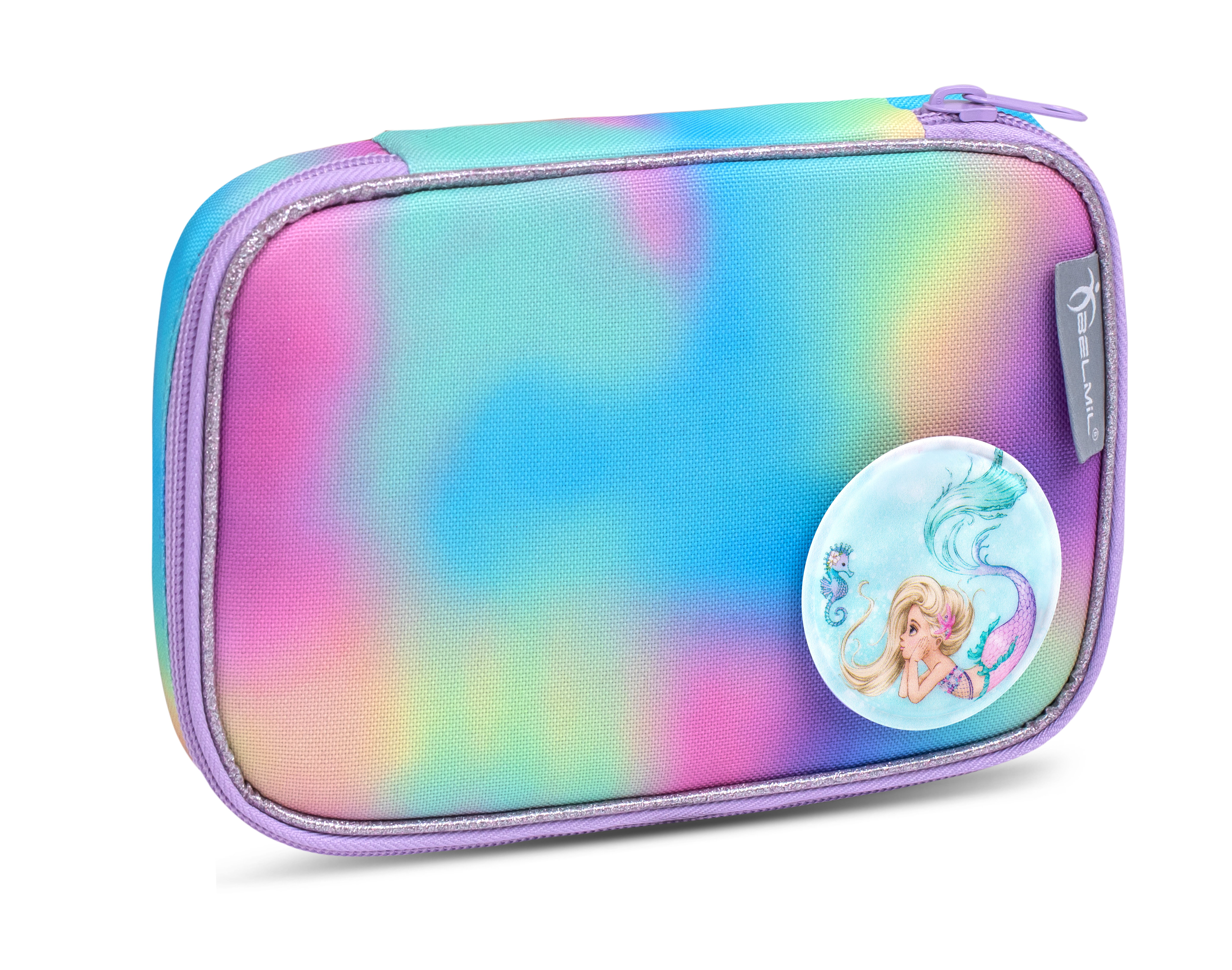 Smarty satchel set 5-piece with 6 patches - Rainbow Color