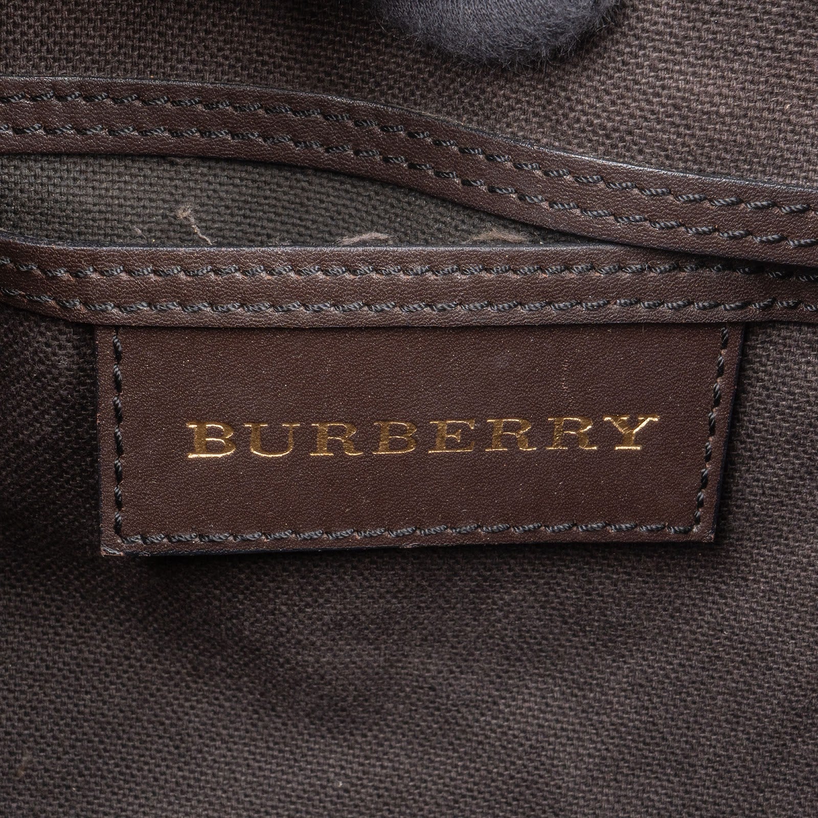 Burberry - Haymarket Check Boston Handtasche