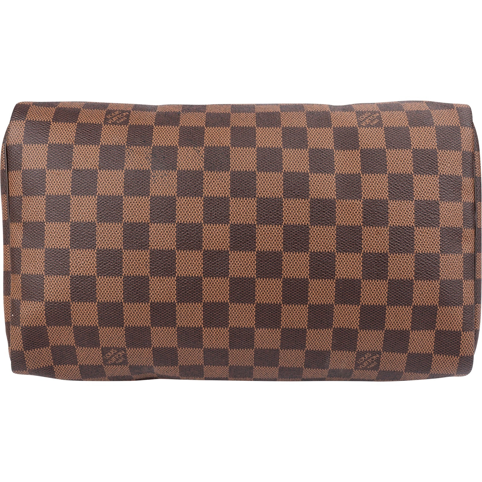 Louis Vuitton Monogram Damier Ebene Speedy 30 Boston Bag
