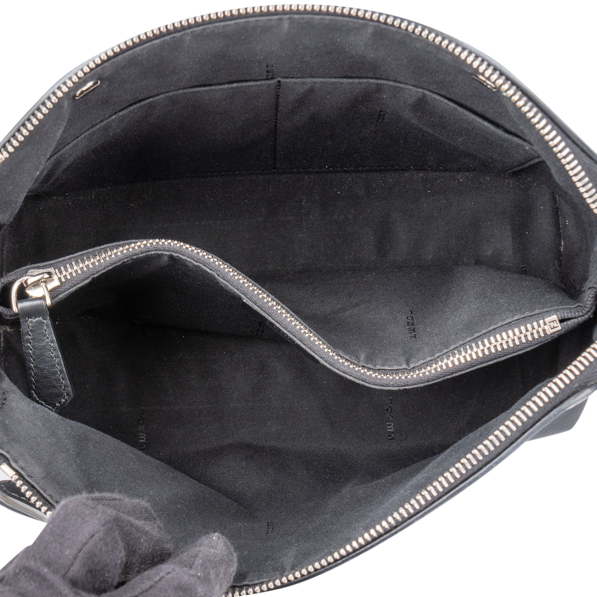 Fendi Black Leather By The Way Handbag