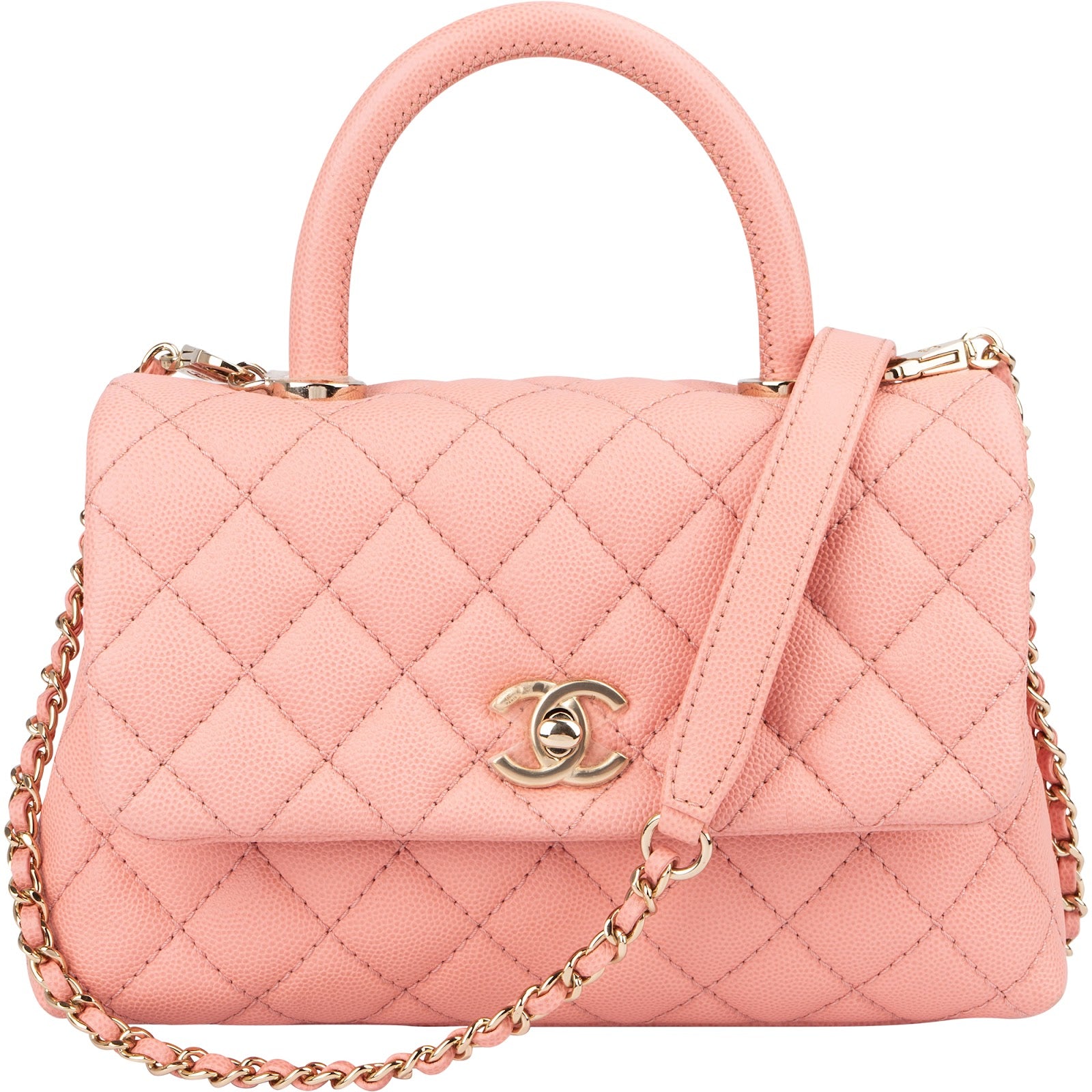 Chanel - Small Coco Top Handle Handtasche