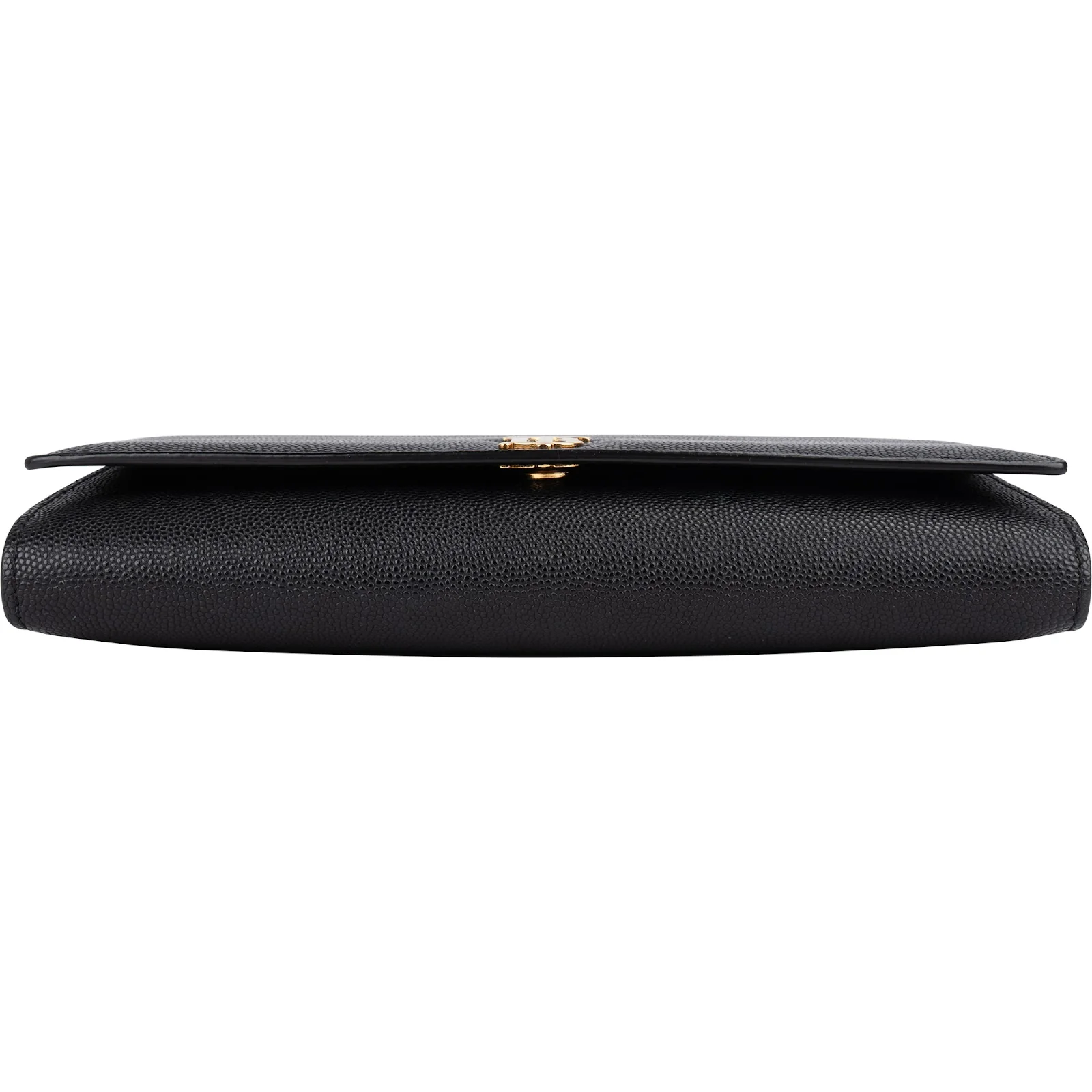 Burberry Grained Leather TB Wallet on a Chain Crossbody Bag