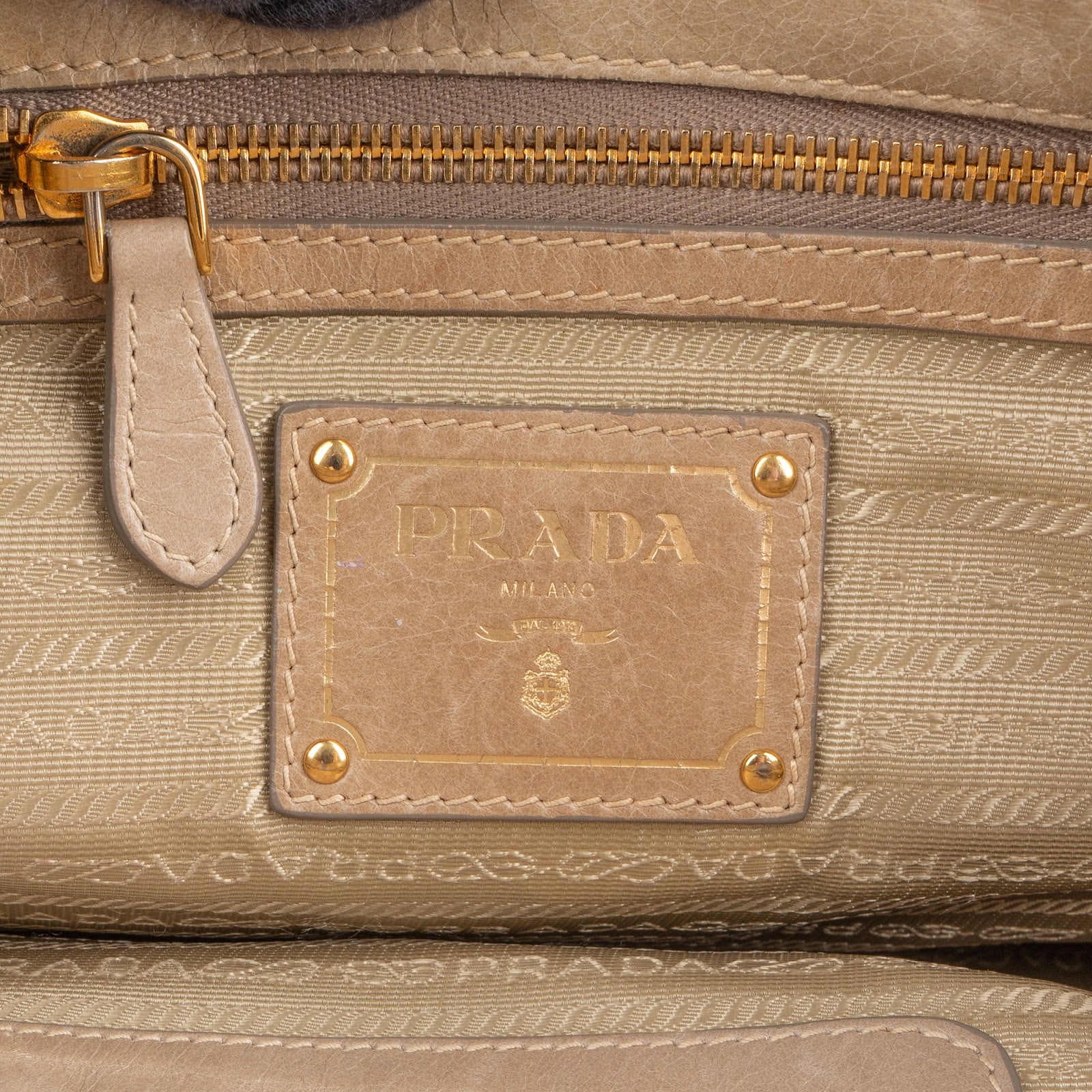Prada - Vitello Shine Bowler Handtasche