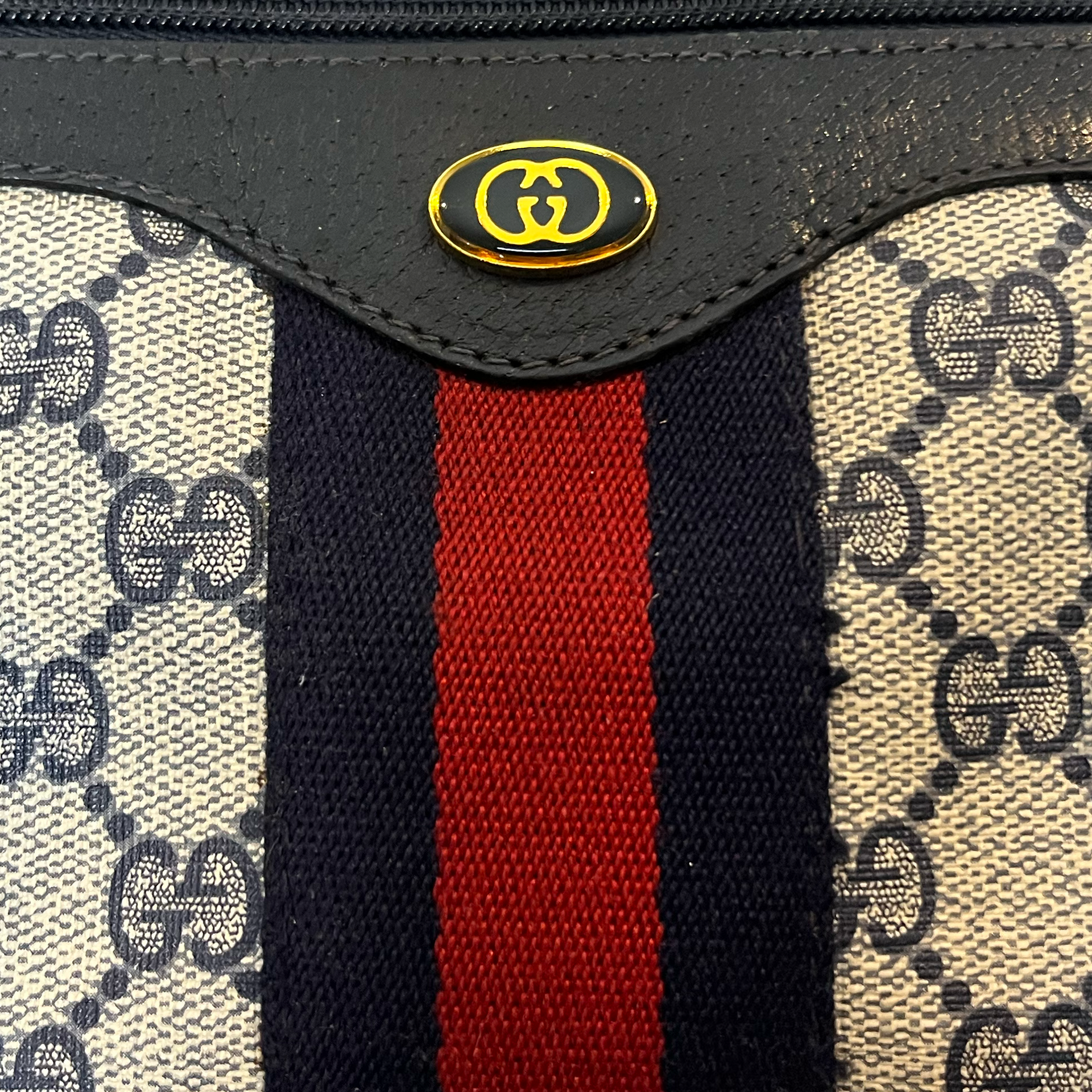 Gucci Sherry Linie GG Boston Bag