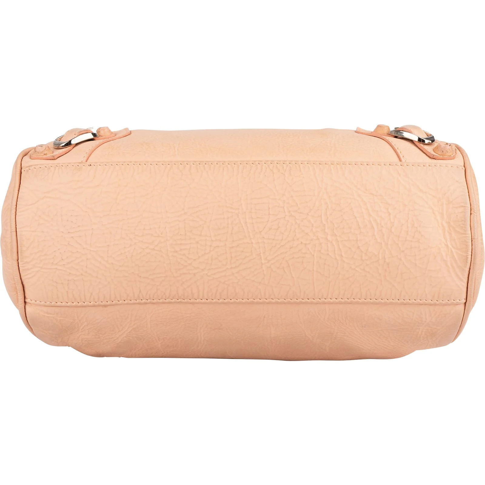 Balenciaga Pink Leather Mini City Handbag