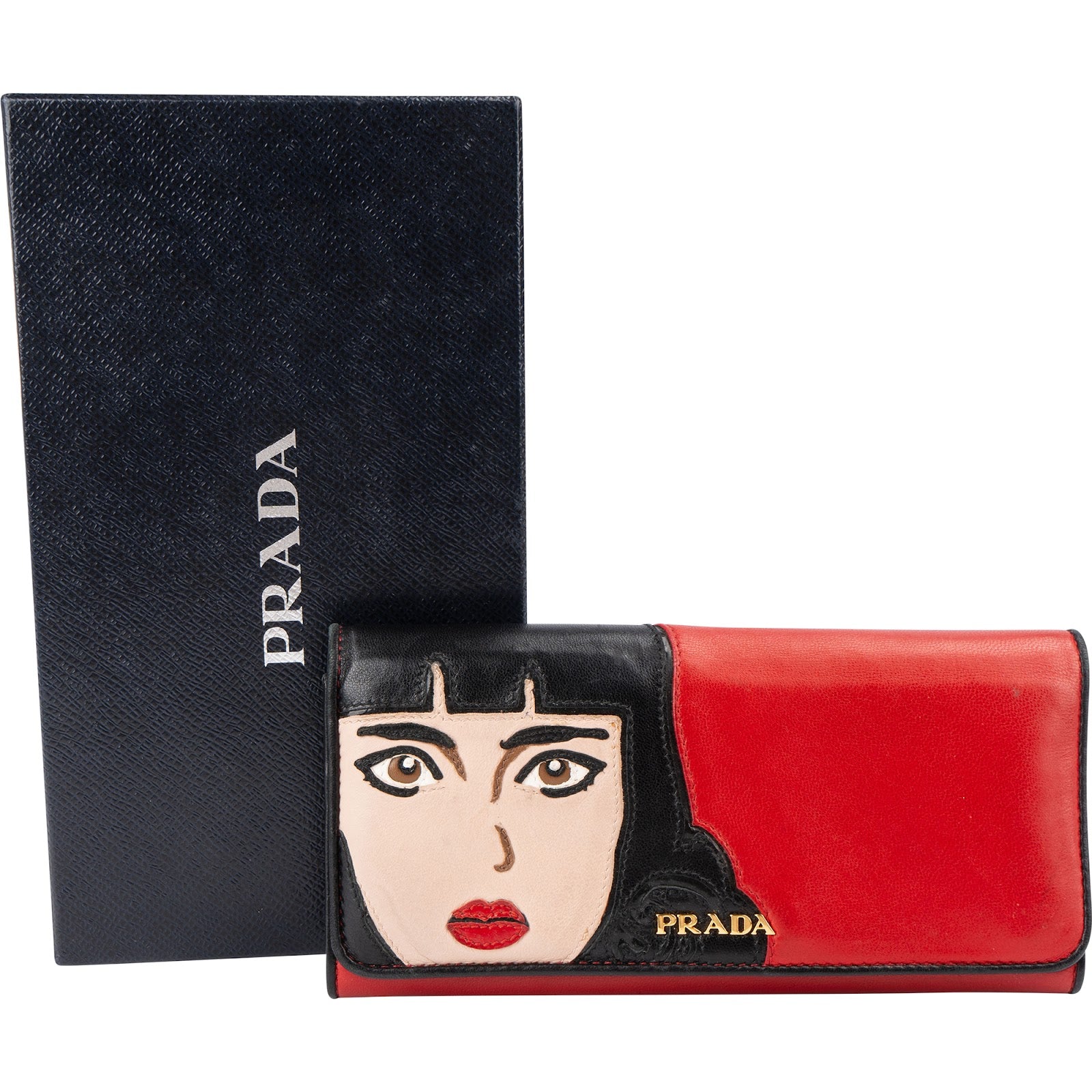 Prada - Face Continental Wallet