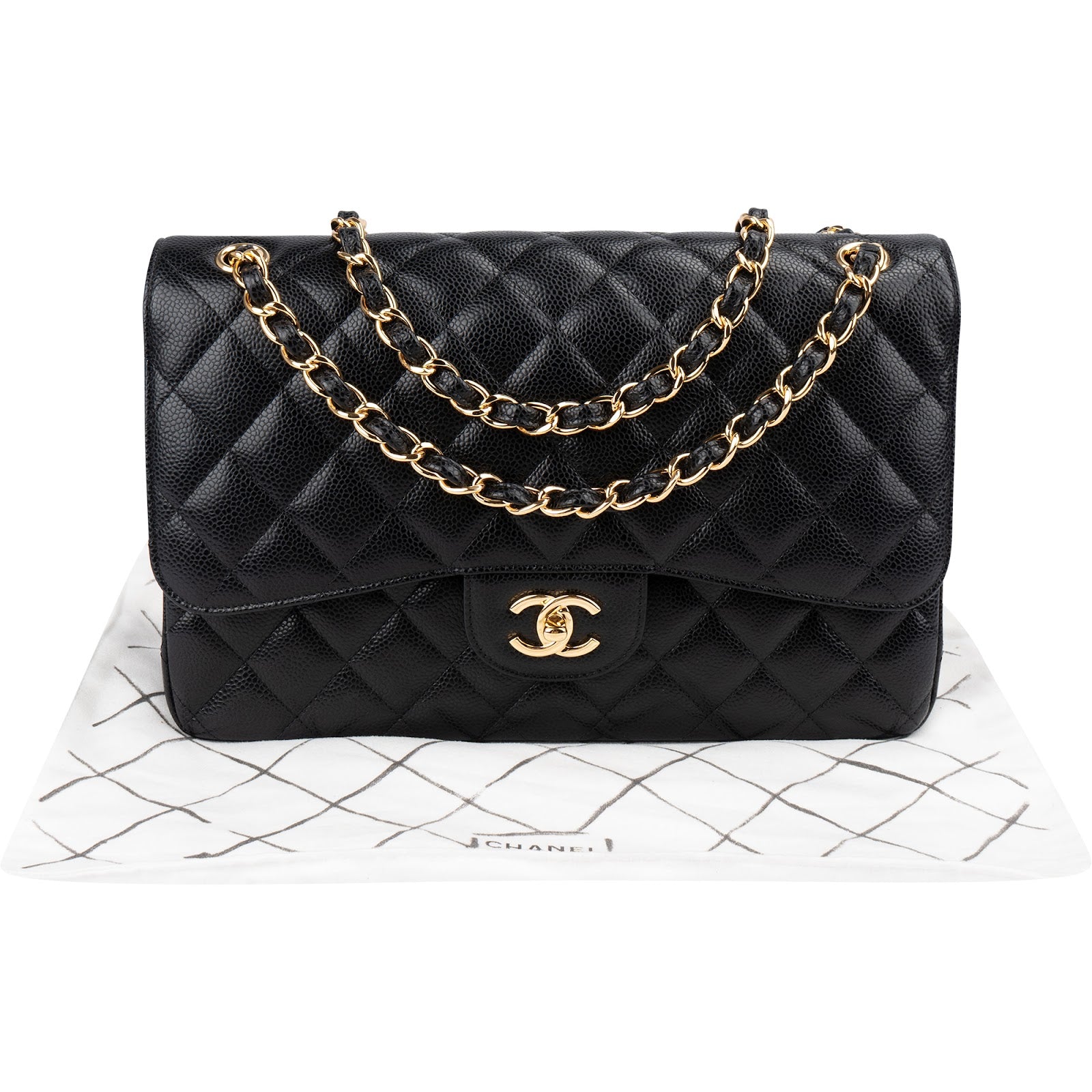 Chanel – Jumbo Double Flap Schultertasche