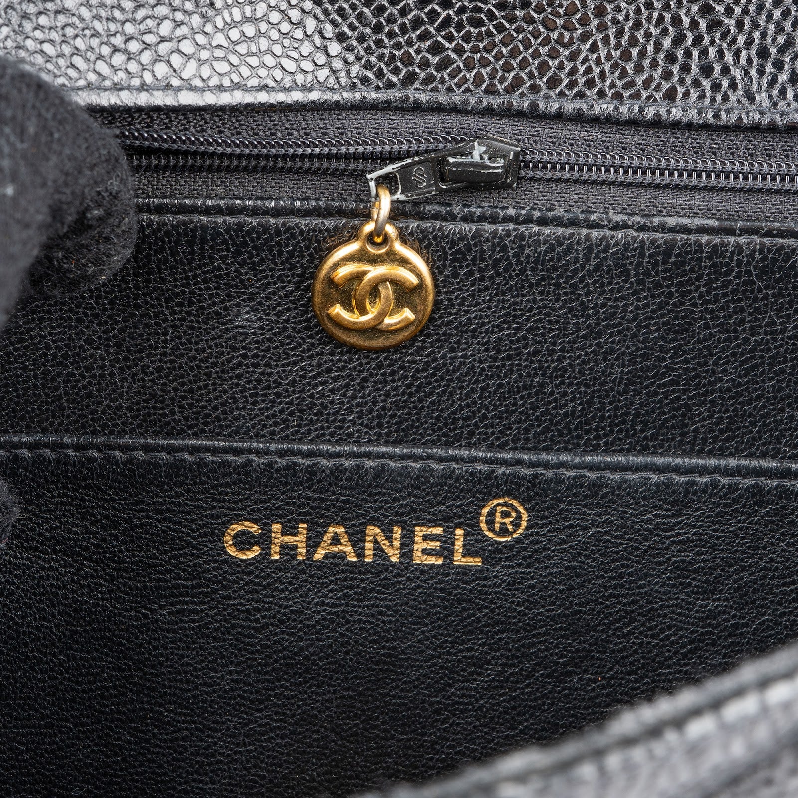 Chanel - Quilted Caviar Leather 24K Briefcase