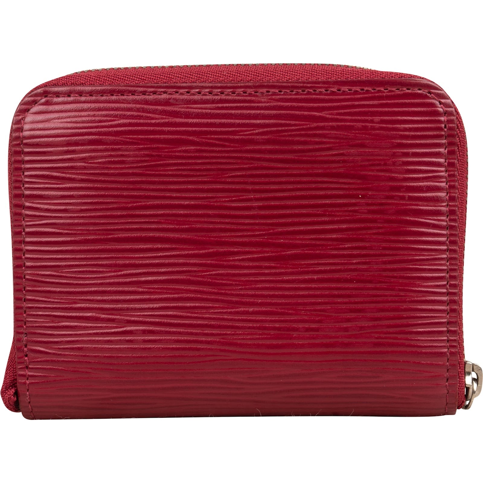 Louis Vuitton - Red Zippy Coin Purse Wallet