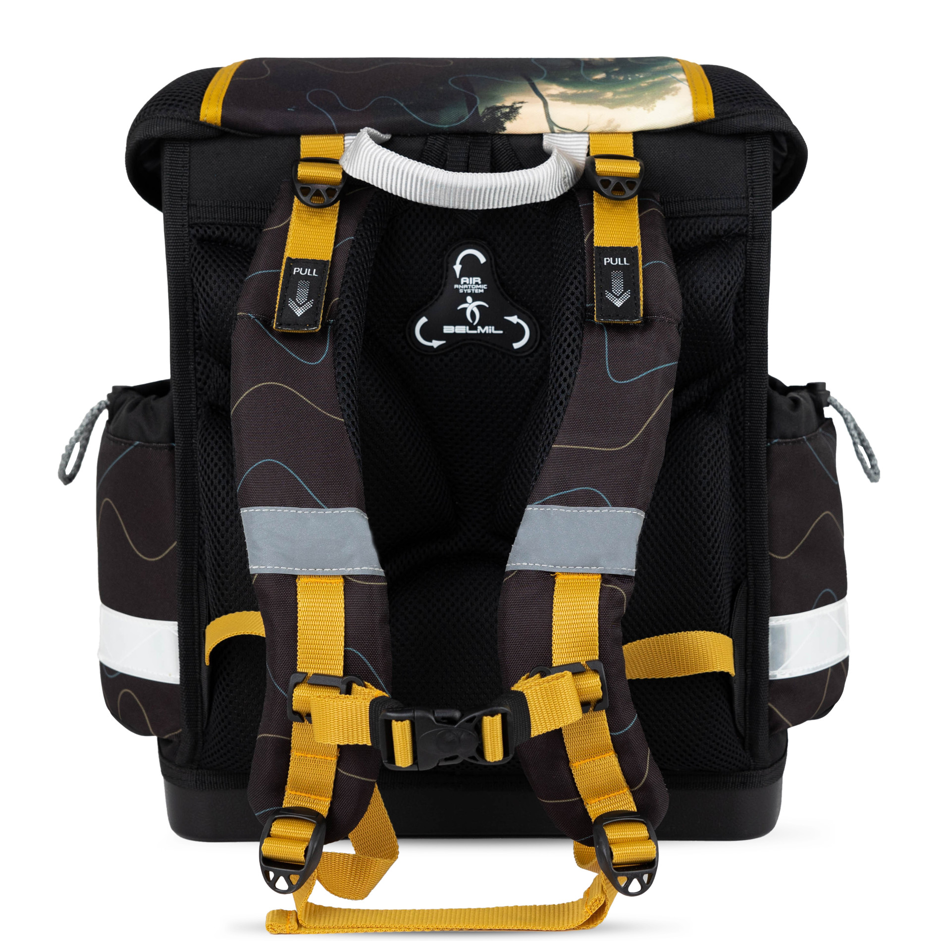 Belmil Classy ergonomisches Schulranzen-Set 4-teilig "Roar Storm"