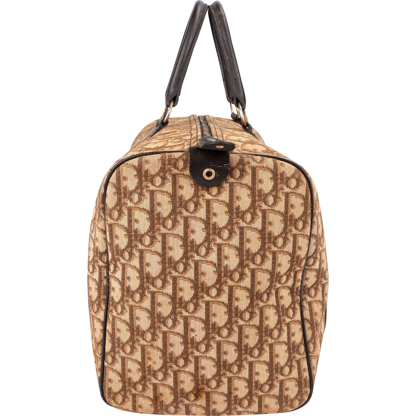 Christian Dior Trotter Monogram Canvas Boston 40 Reisetasche