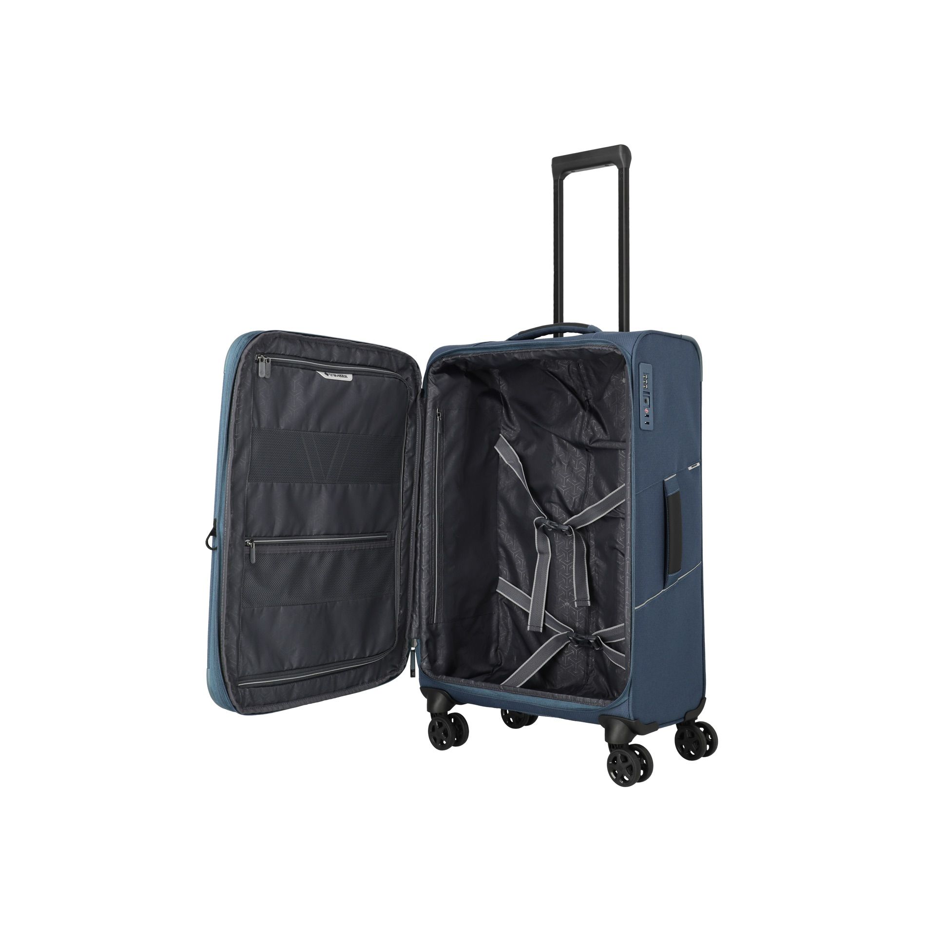 SKAII Trolley M (67 cm) erweiterbar - Navy