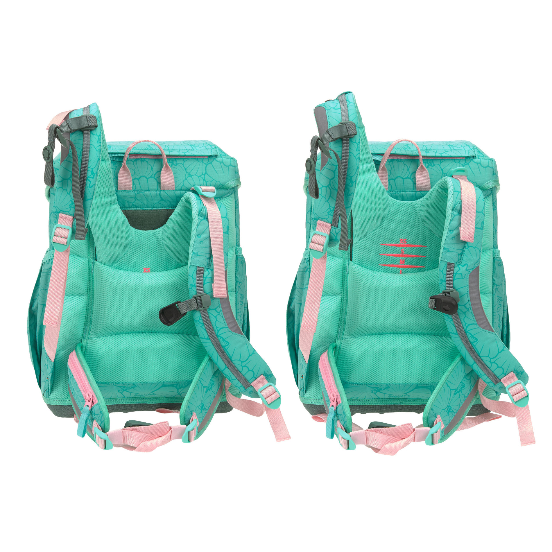 School Set Light Unique Schulranzenset 5tlg. - Seashell turqouise